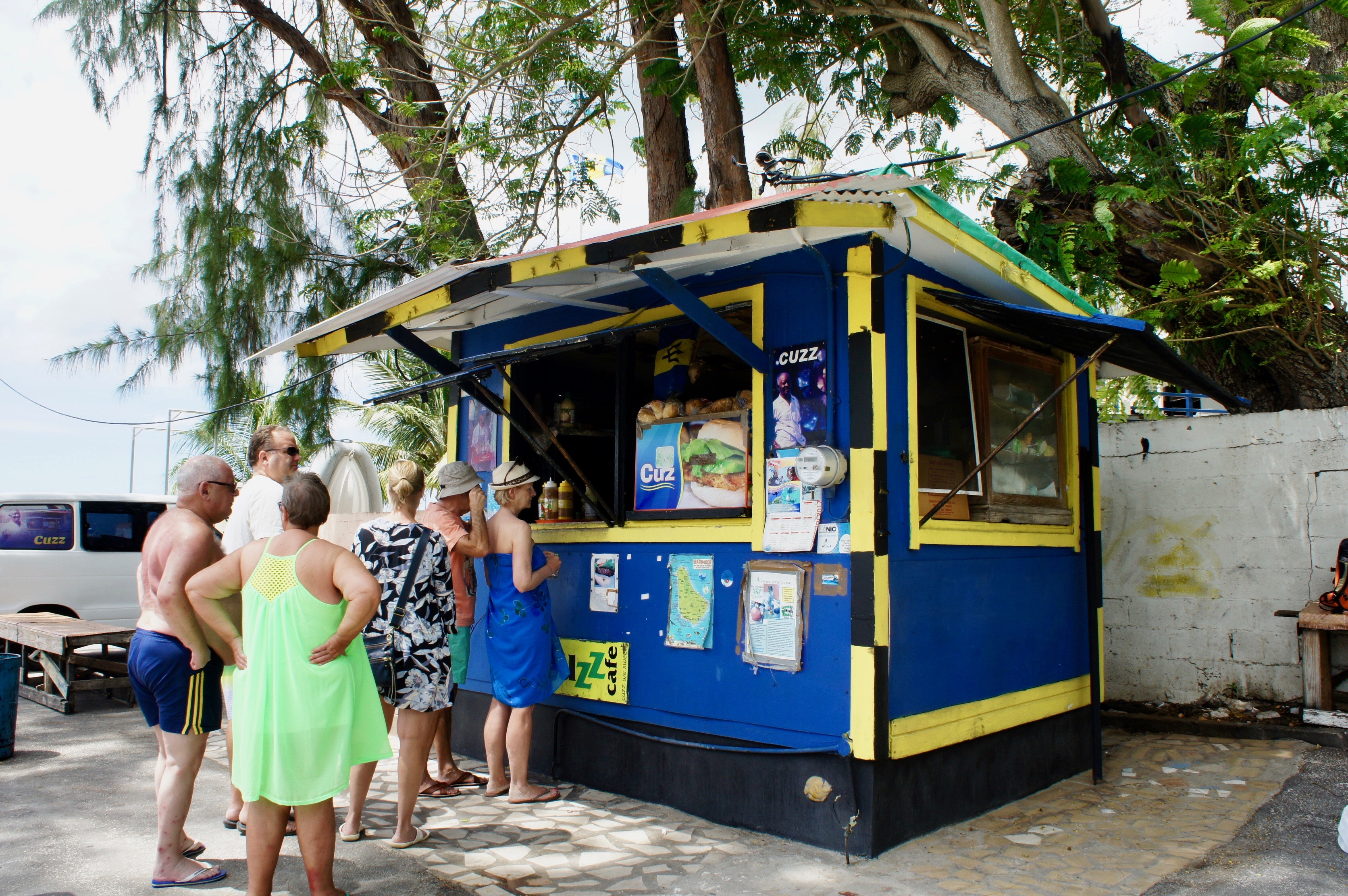 Cuz' Fish Stand Barbados