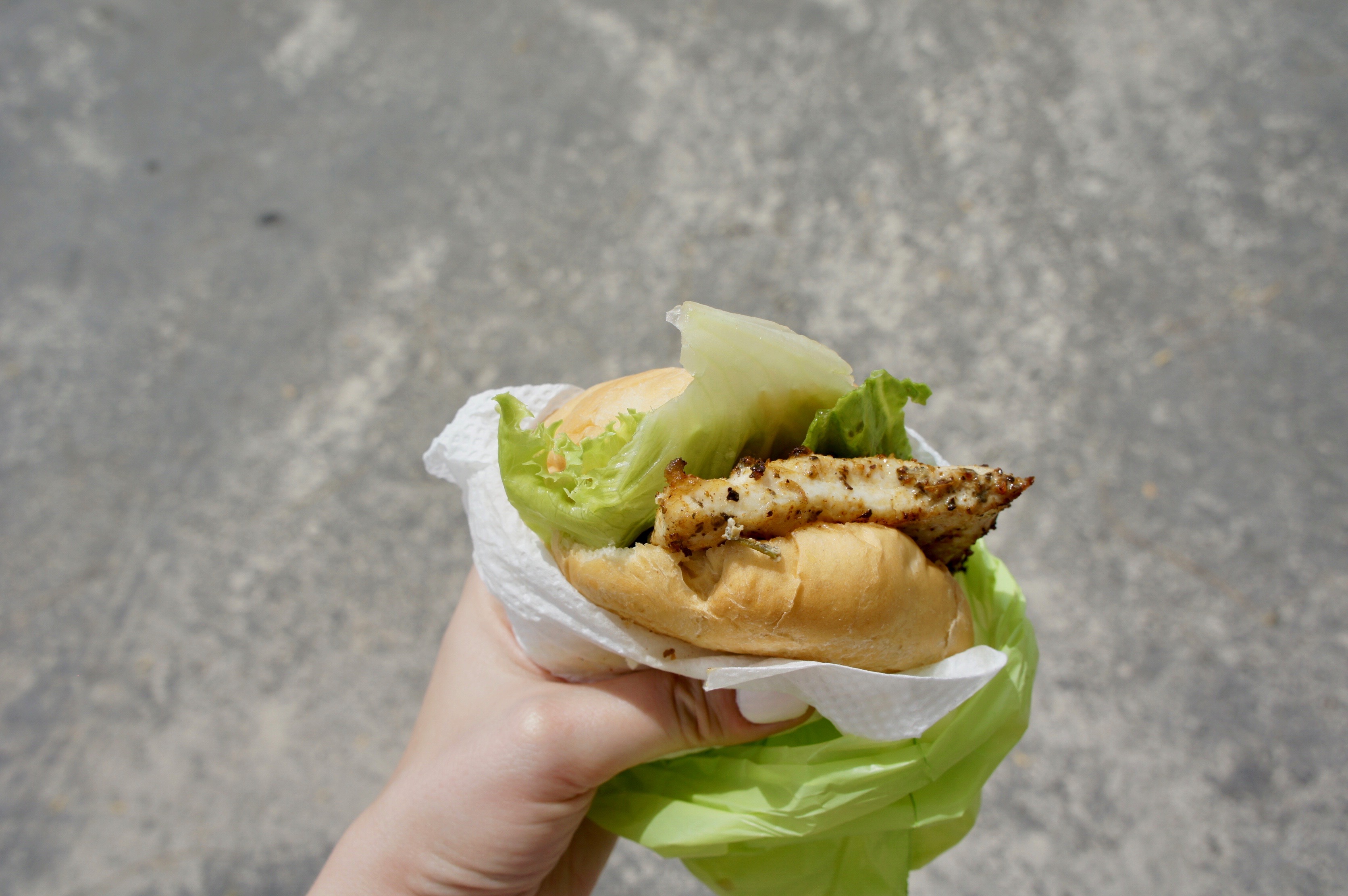 Cuz' Fish Stand cutter Barbados