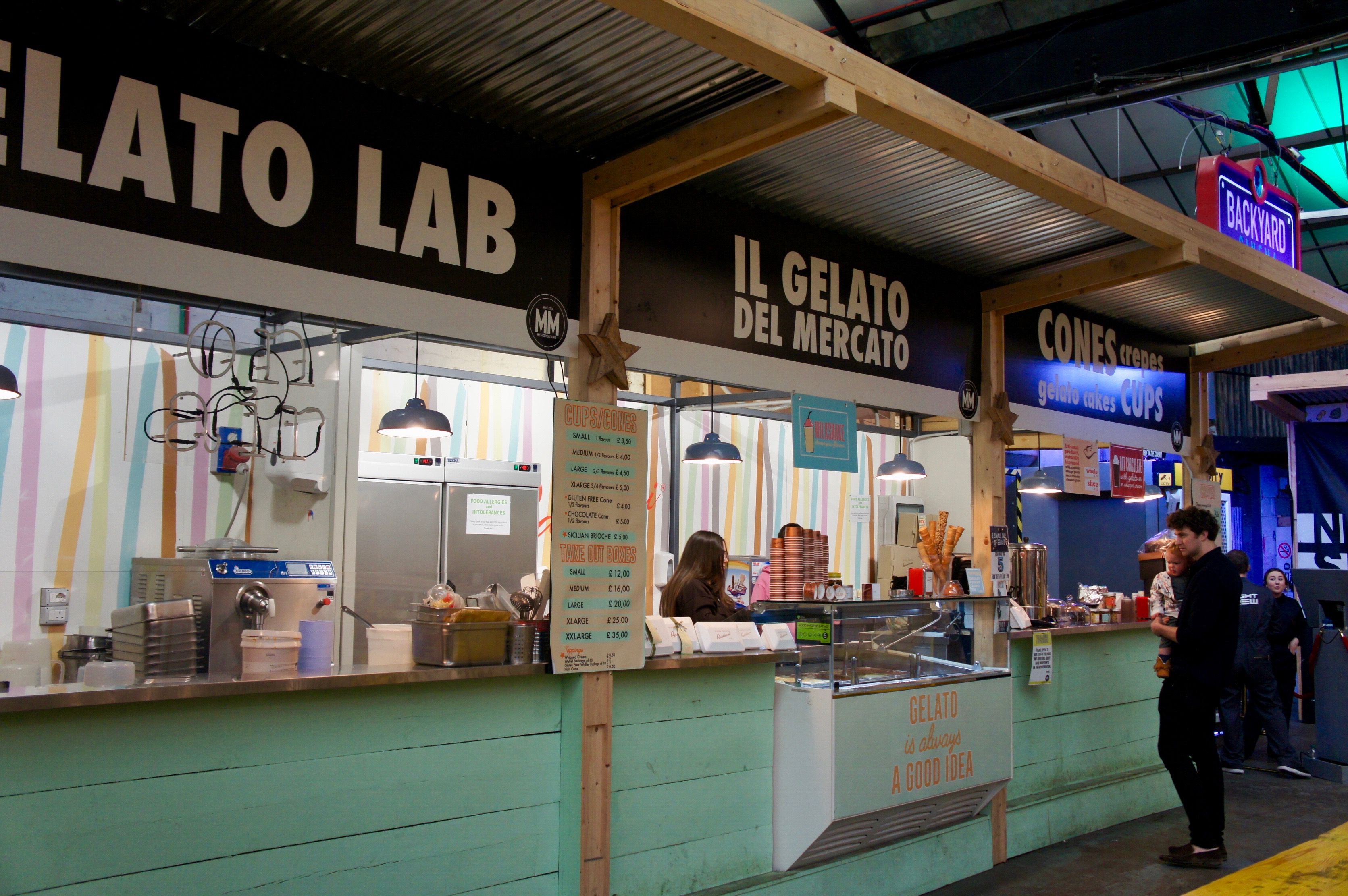 Mercato Metropolitano gelato