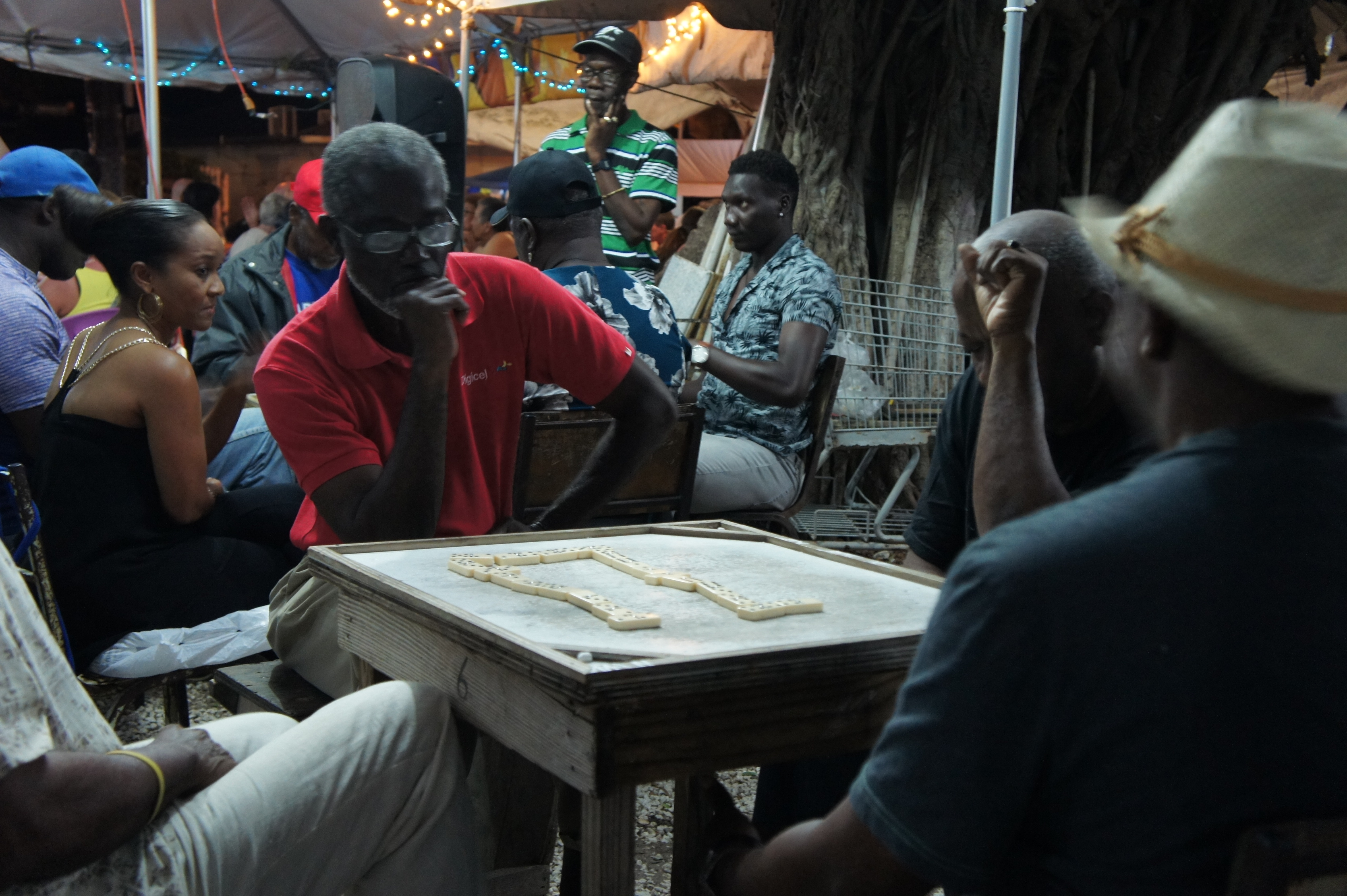 Oistins dominos Barbados