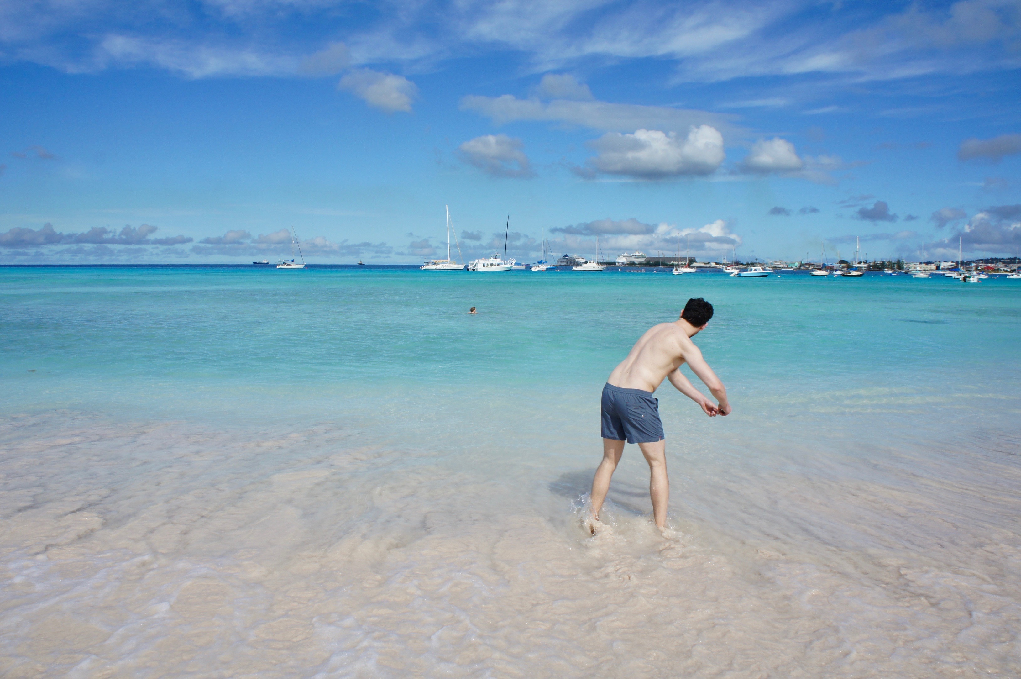 Skipping stones Pebbles beach