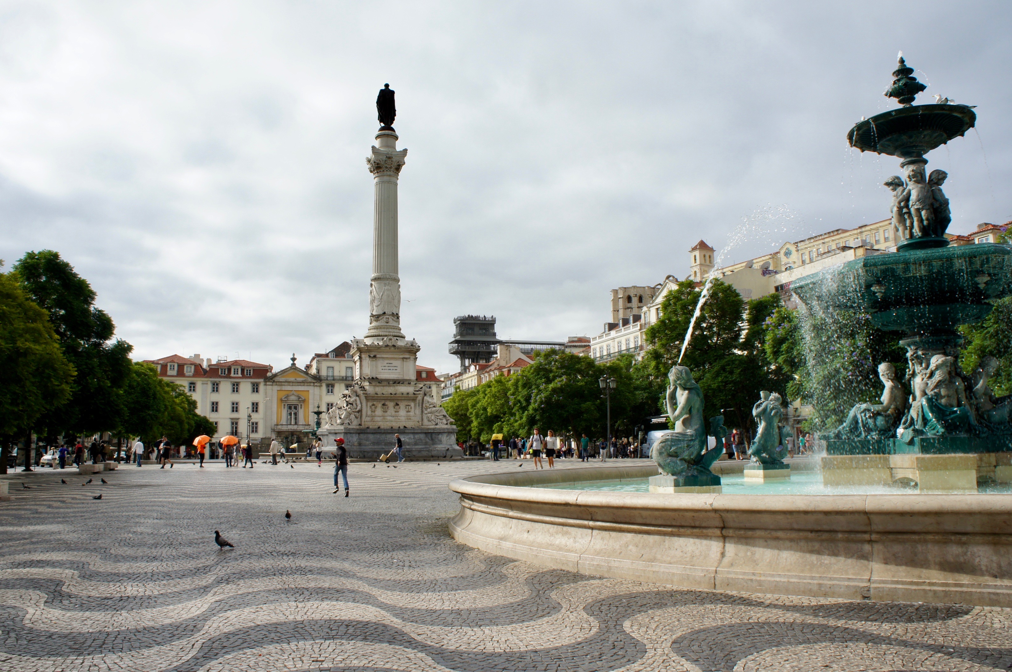PraΓ§a Rossio Lisbon