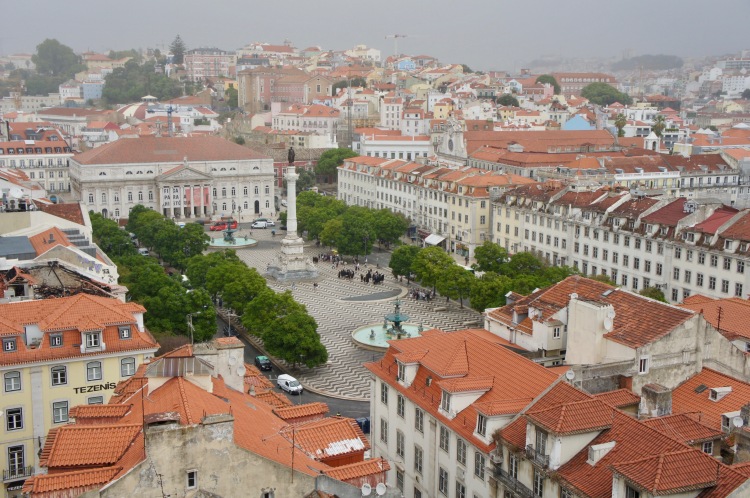 Praça Rossio Lisbon