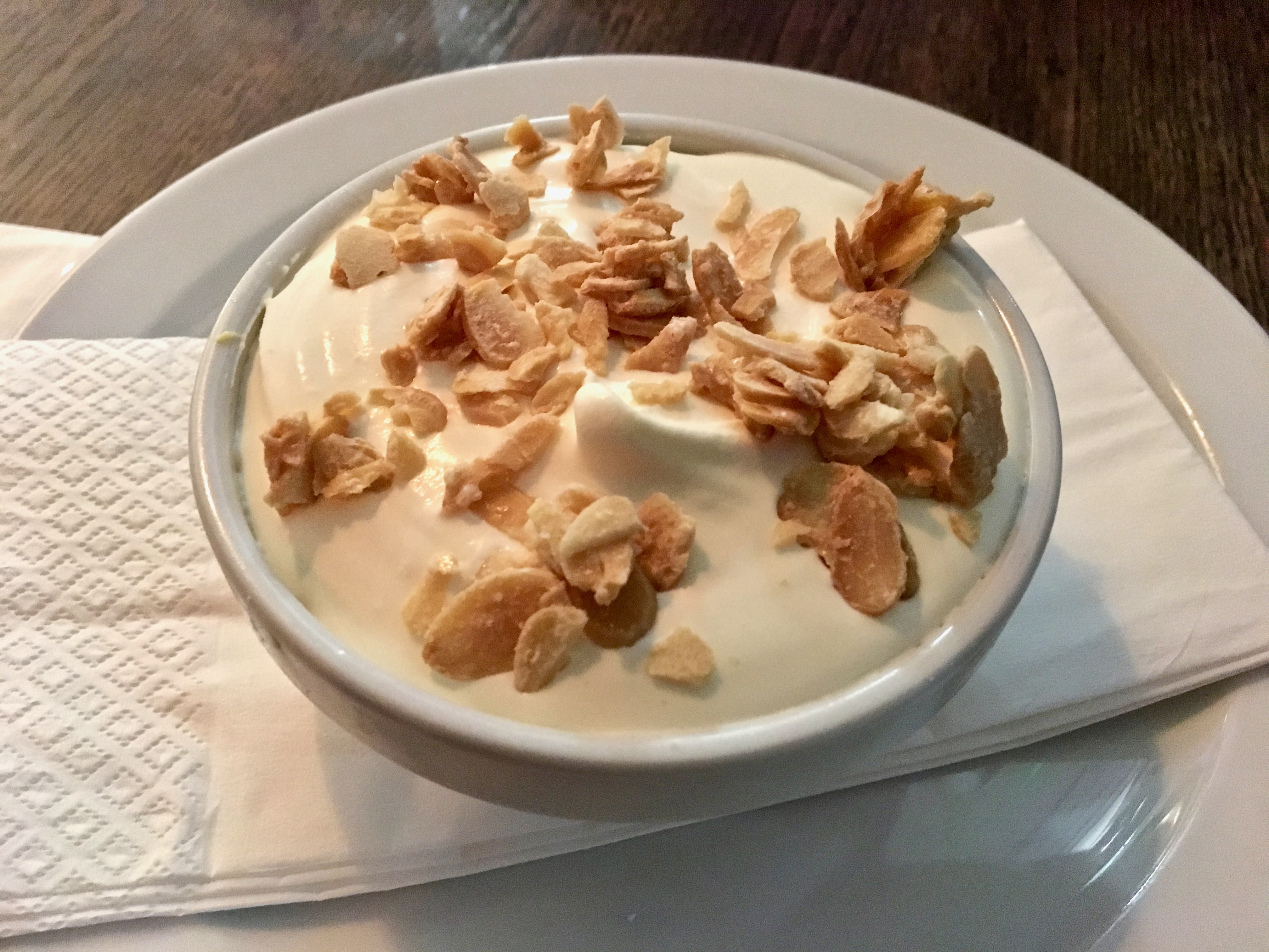 Sparrow rhubarb trifle