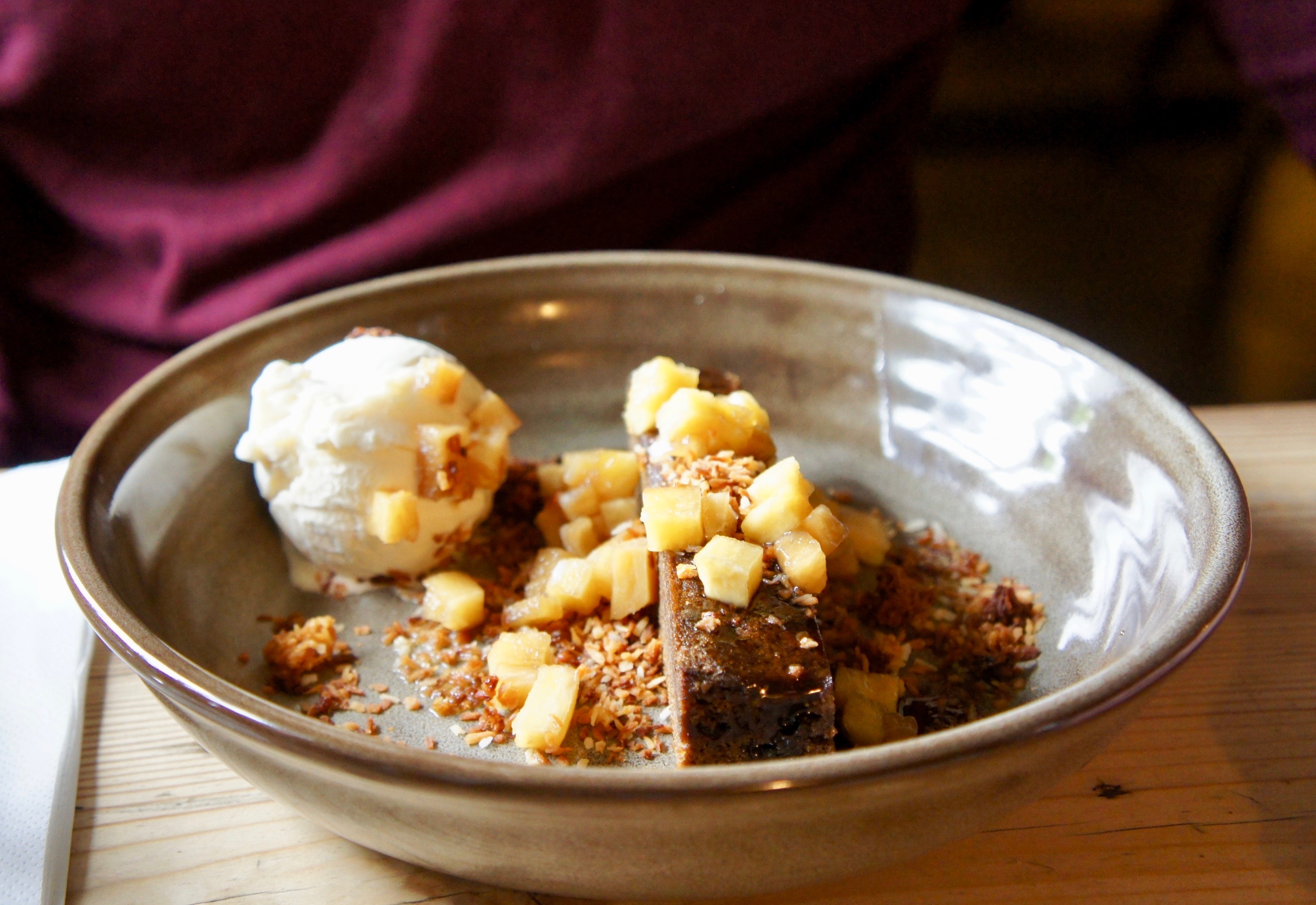 The Ebrington Arms ginger cake