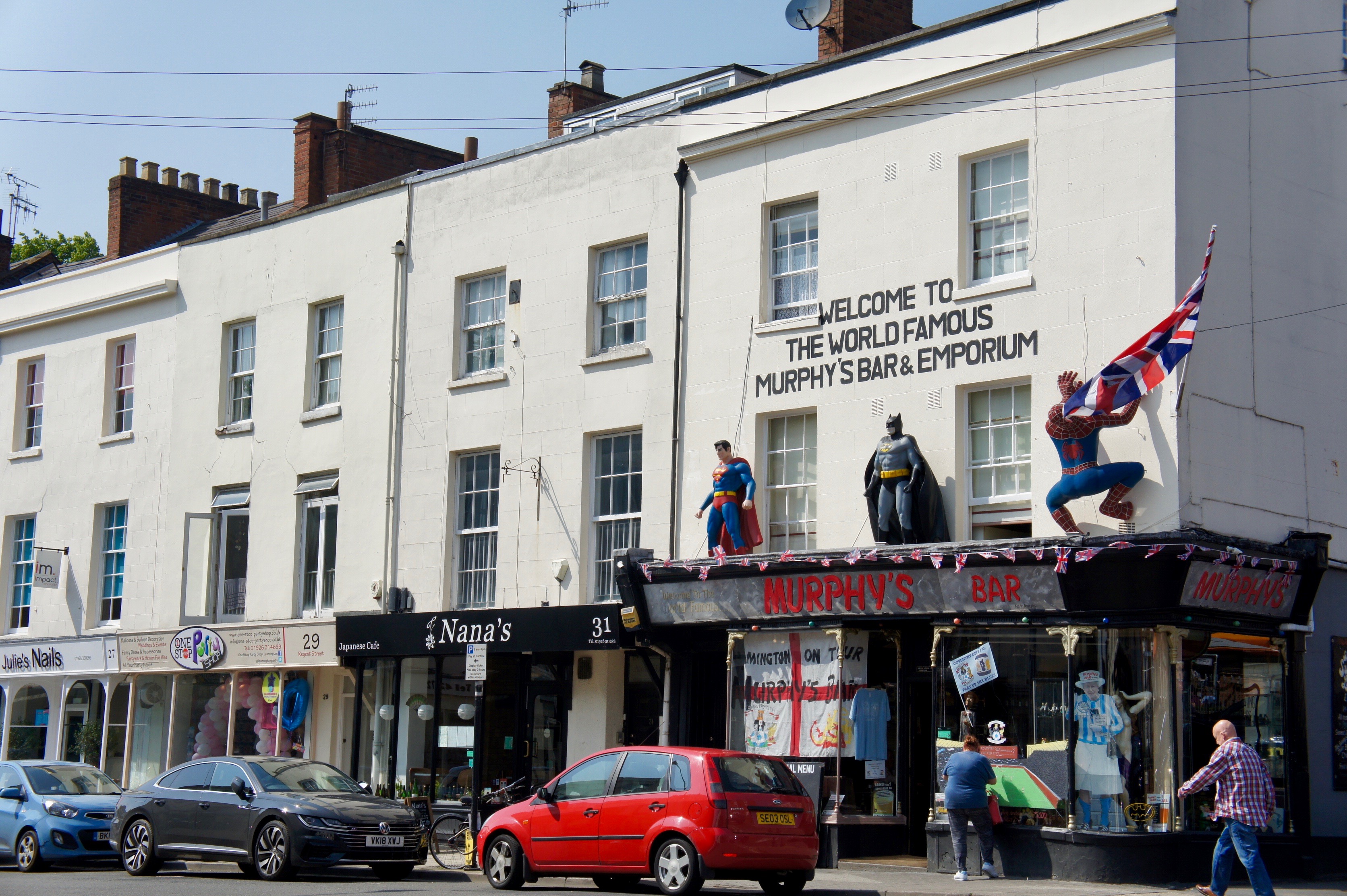 Royal&nbsp;Leamington Spa street