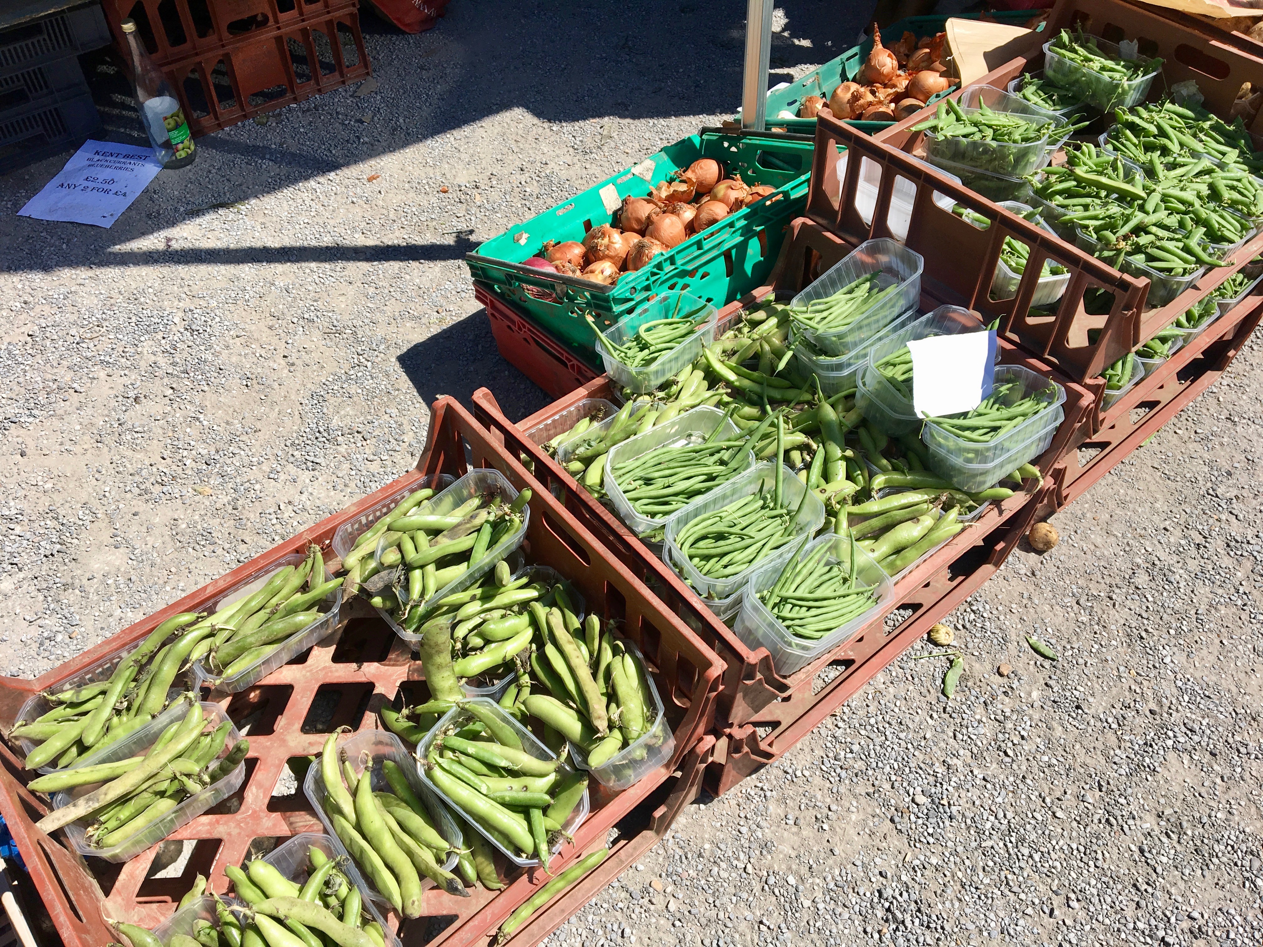 Beans in Brockley Market