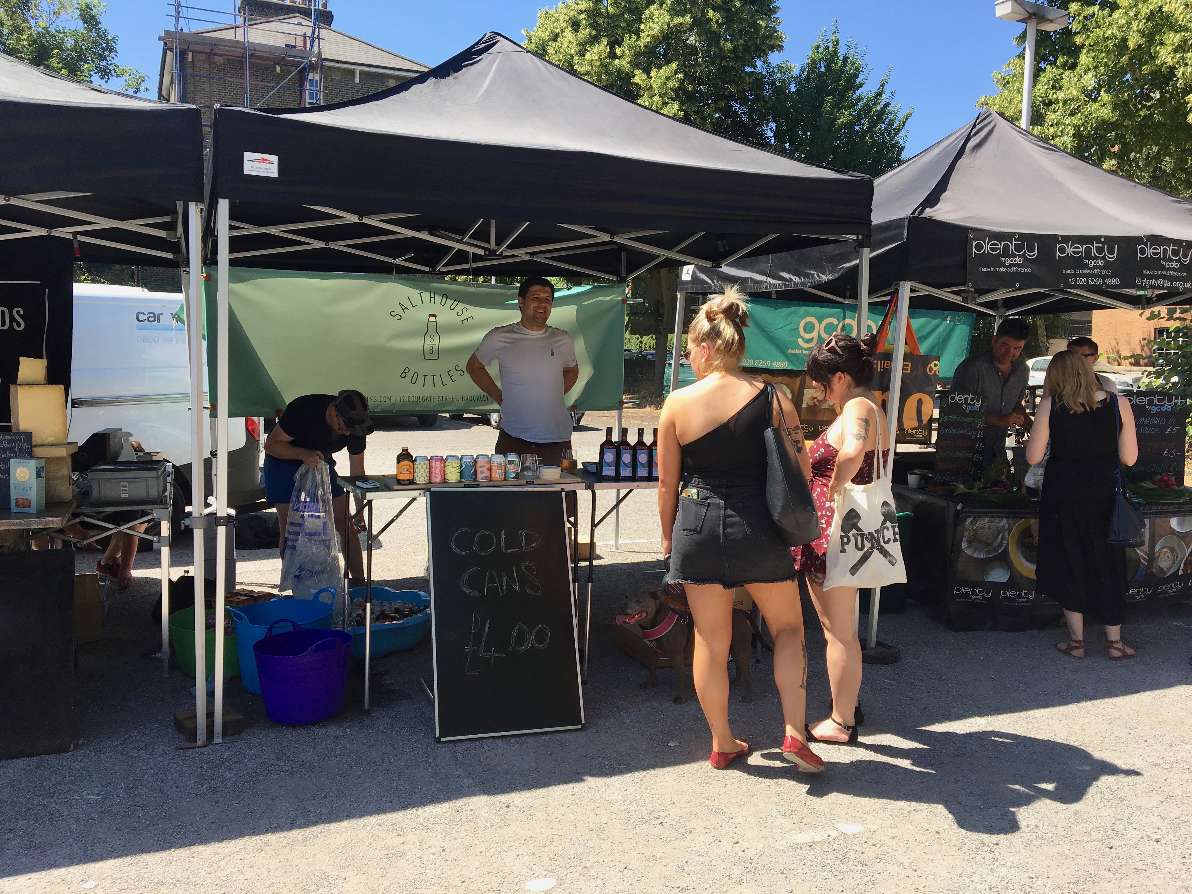 Salthouse Bottles Brockley Market