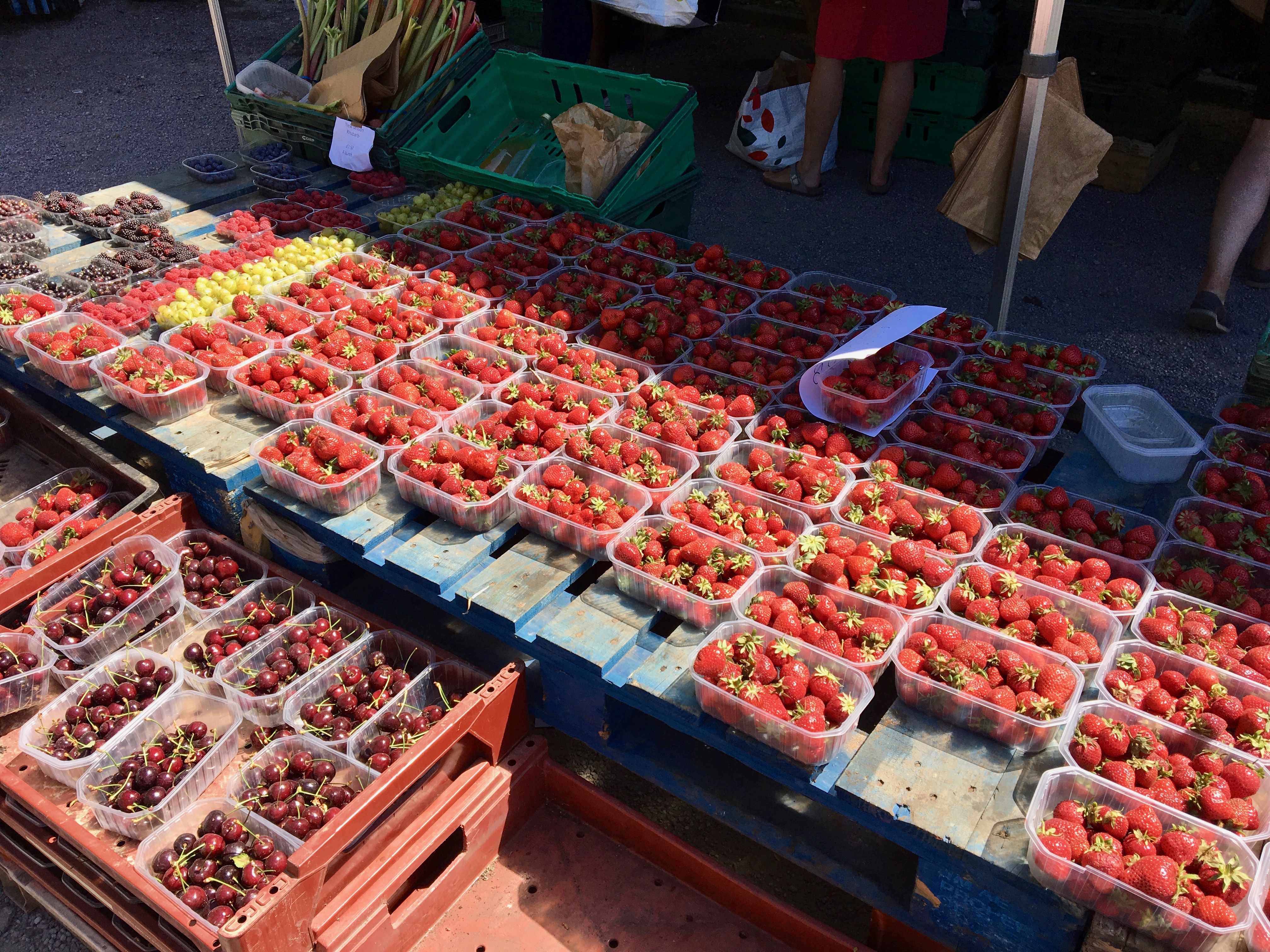 Strawberries in Brokley Market