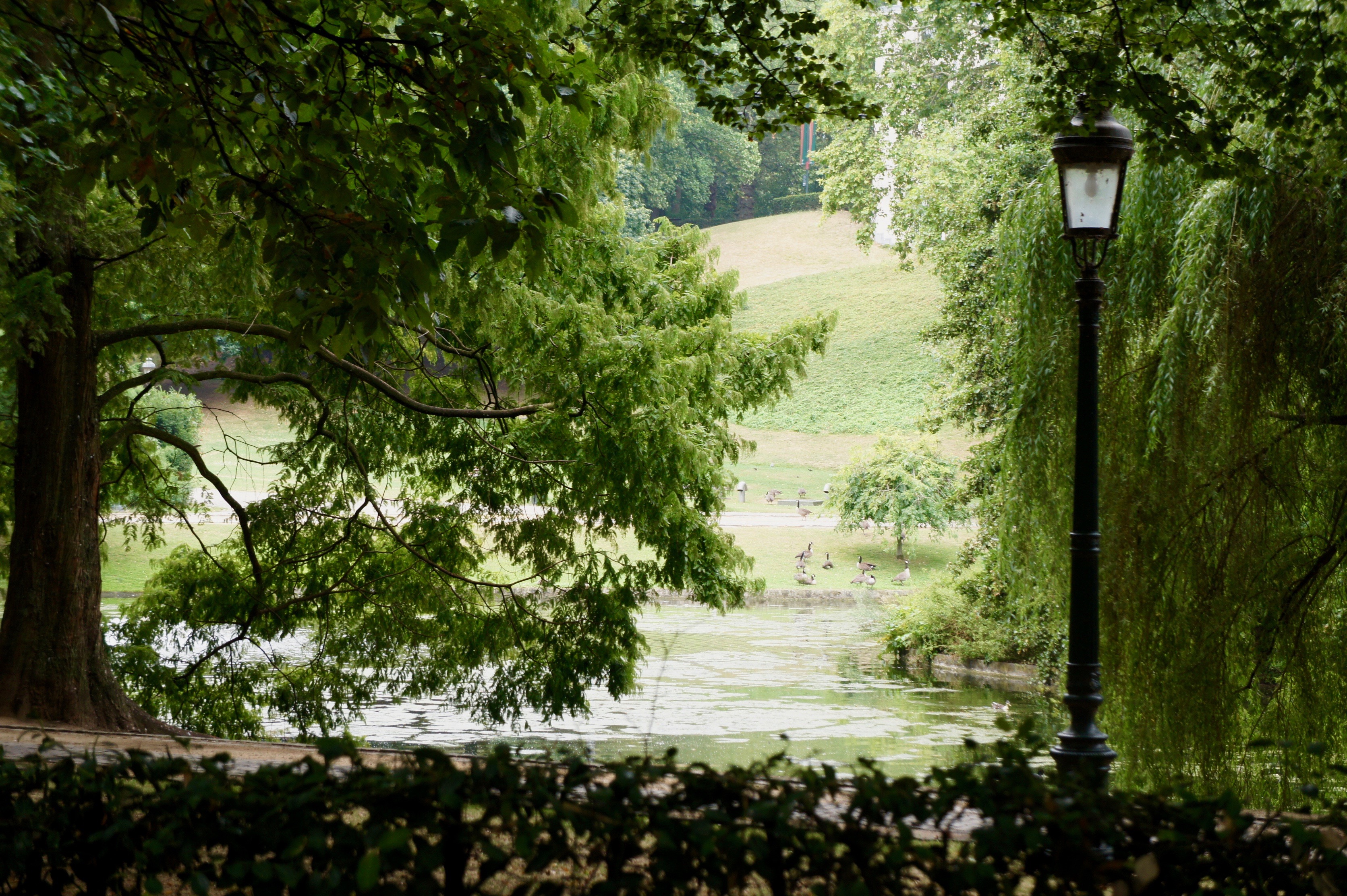 Park in European Quarter Brussels