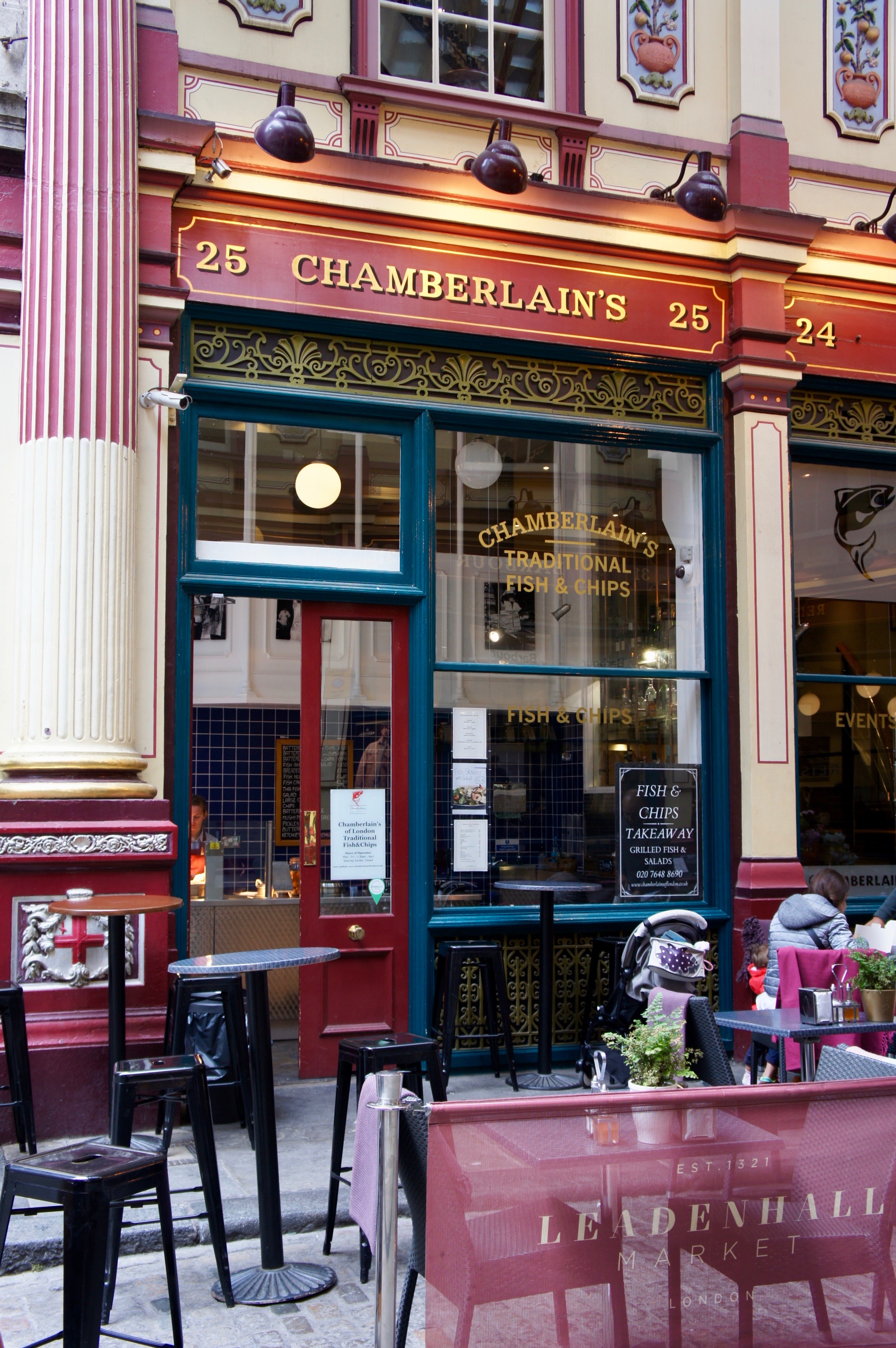 Chamberlain's in Leadenhall Market