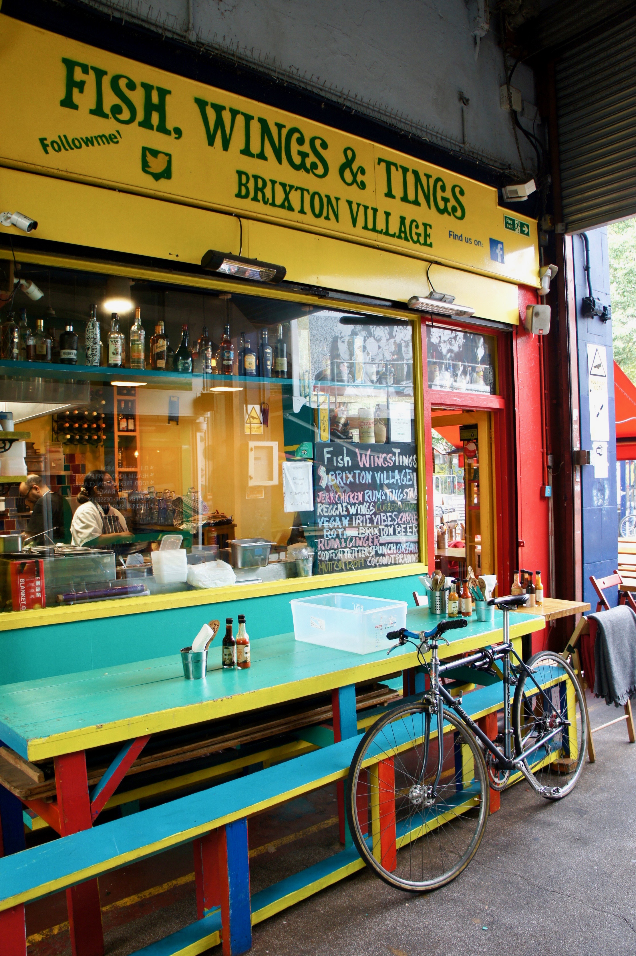 Fish, Wings & Tings in Brixton Market