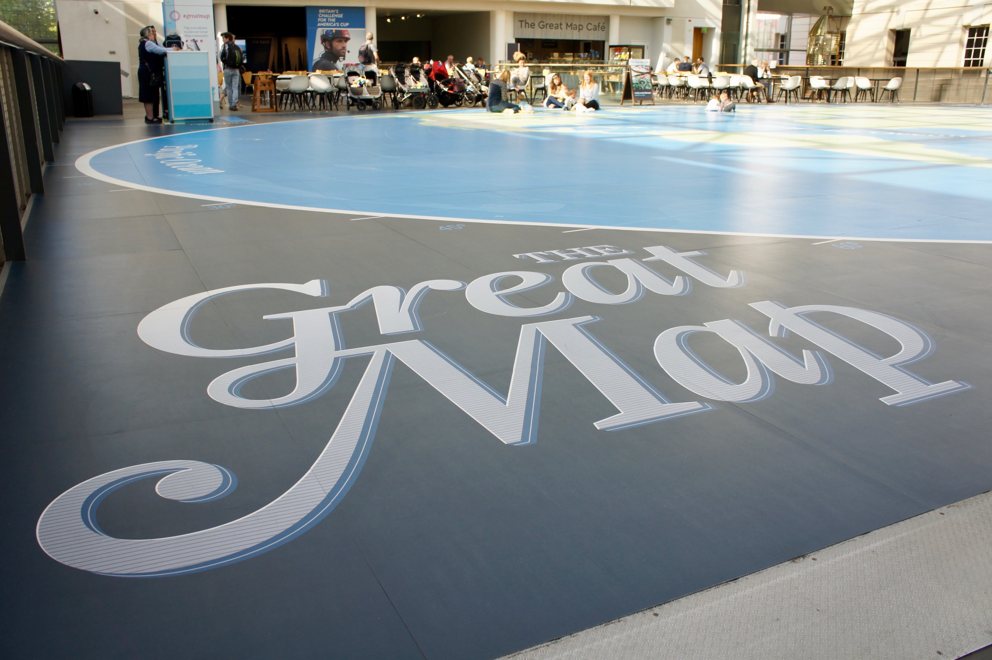 The Great Map at The National Maritime Museum