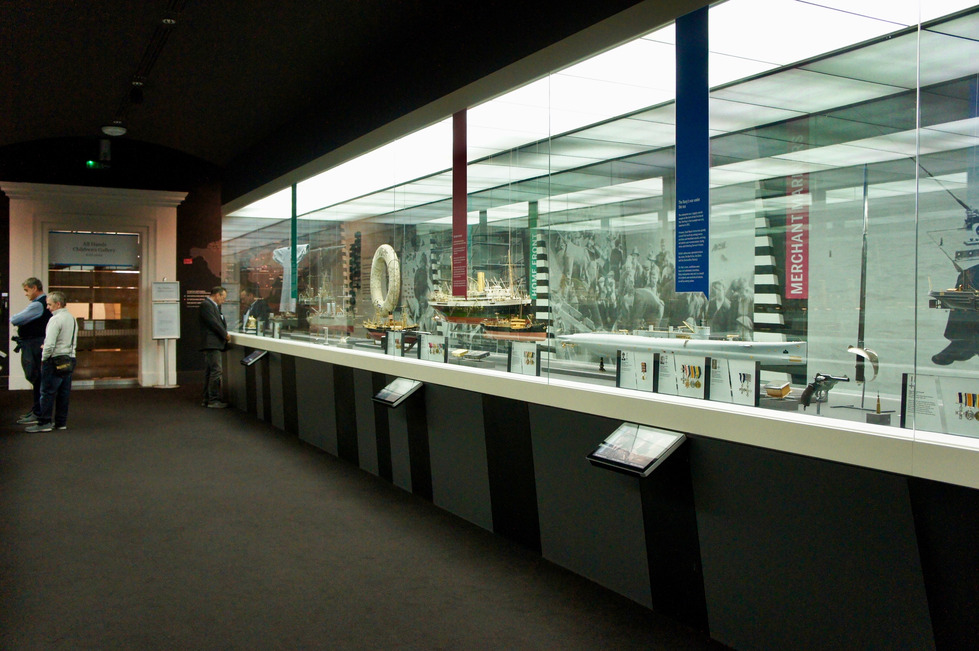 WWII exhibition at The National Maritime Museum