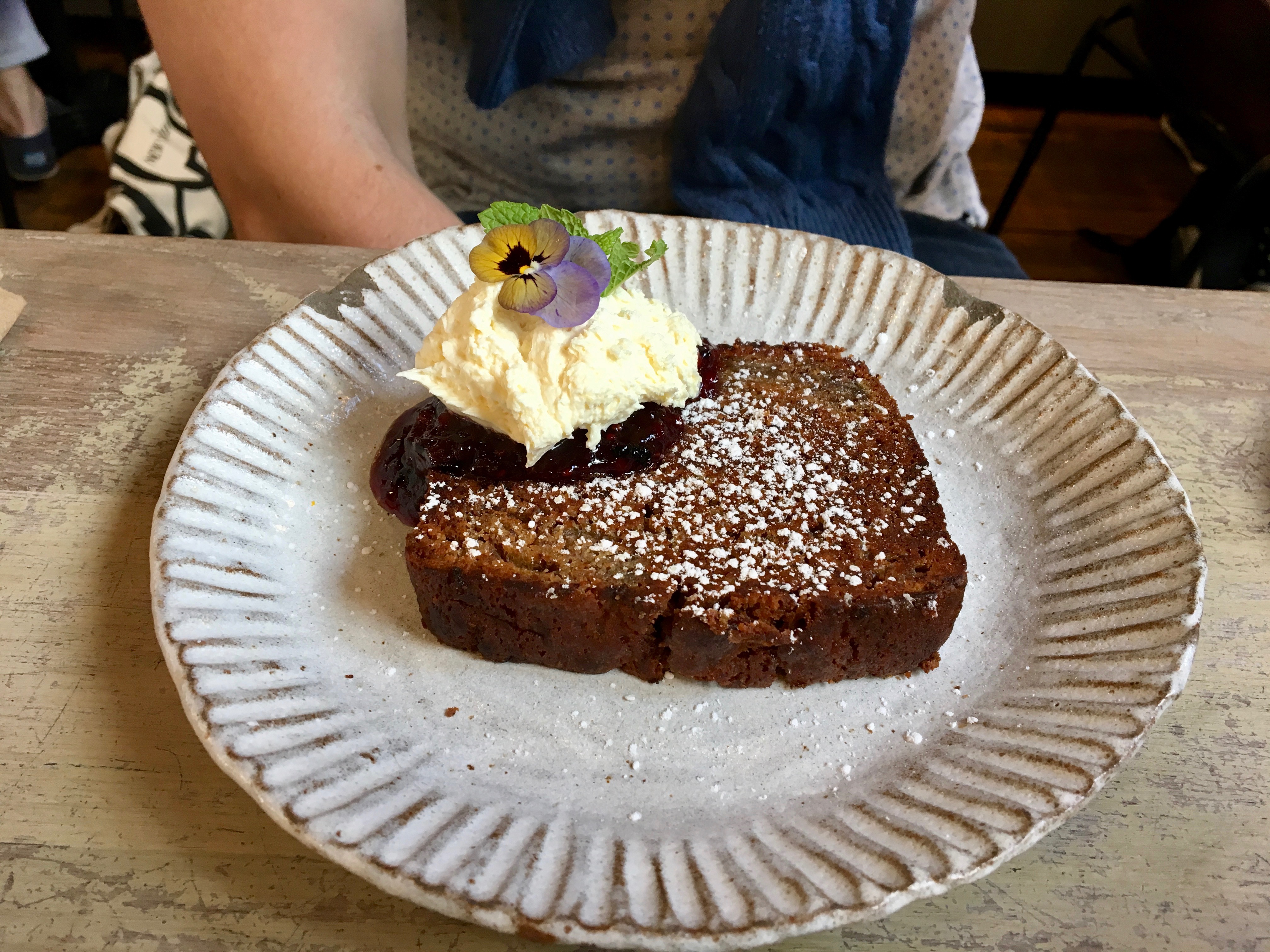 Banana toast The Attendant Shoreditch