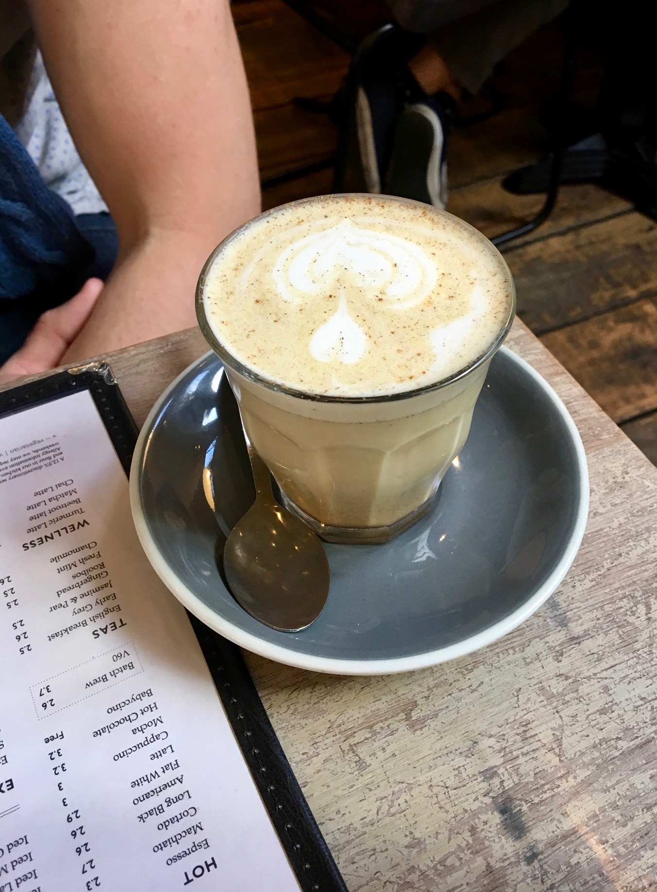 Tumeric Latte The Attendant Shoreditch