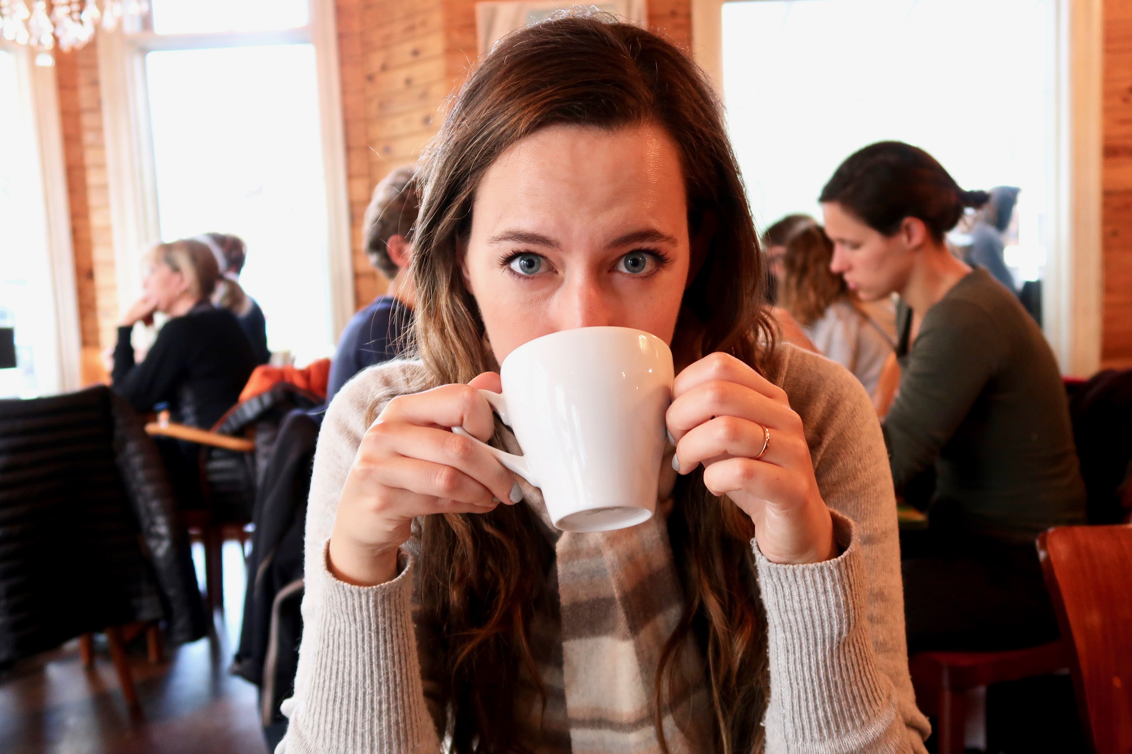 Claire Imaginarium in Akureyri cafe