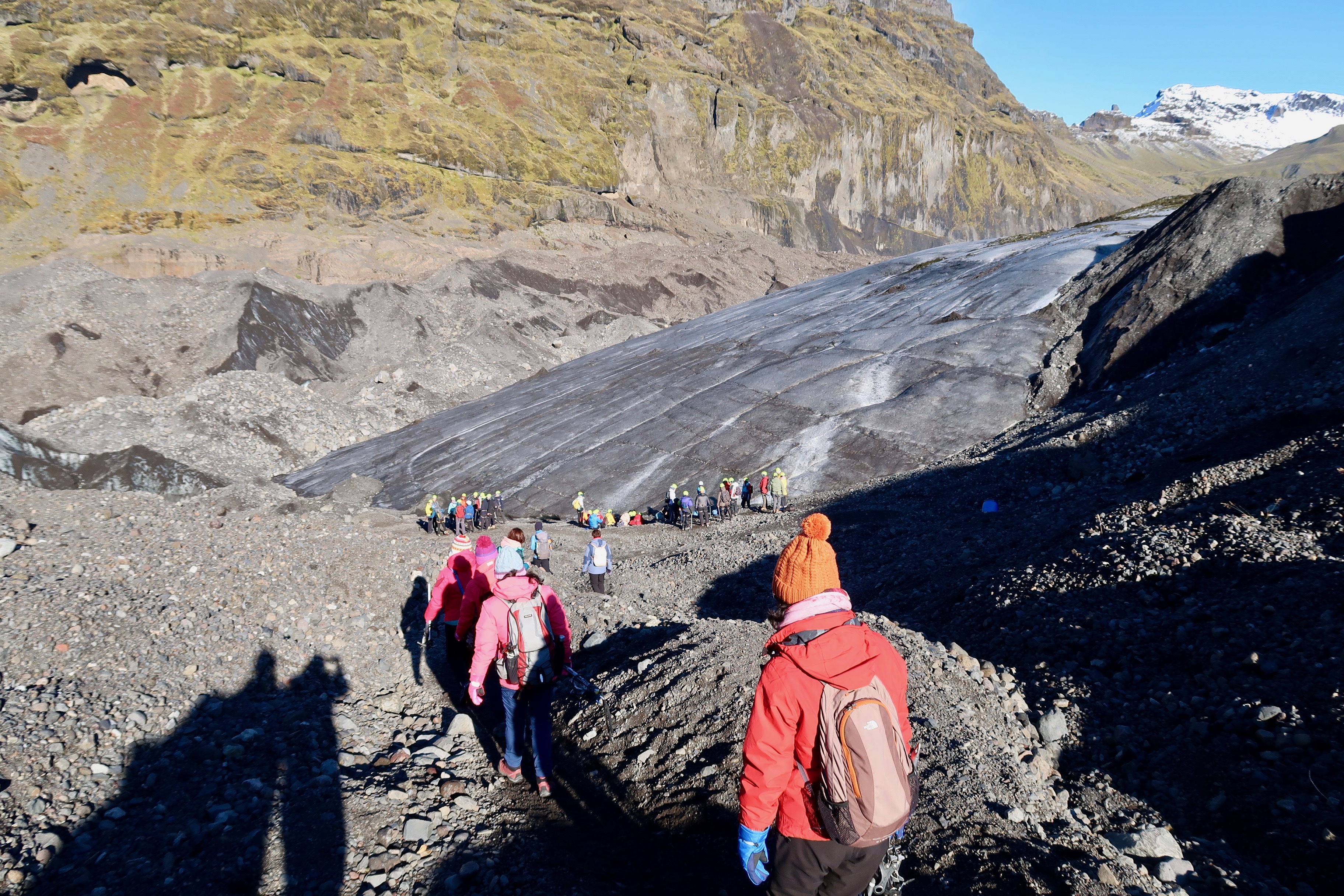 Glacier hike in Iceland