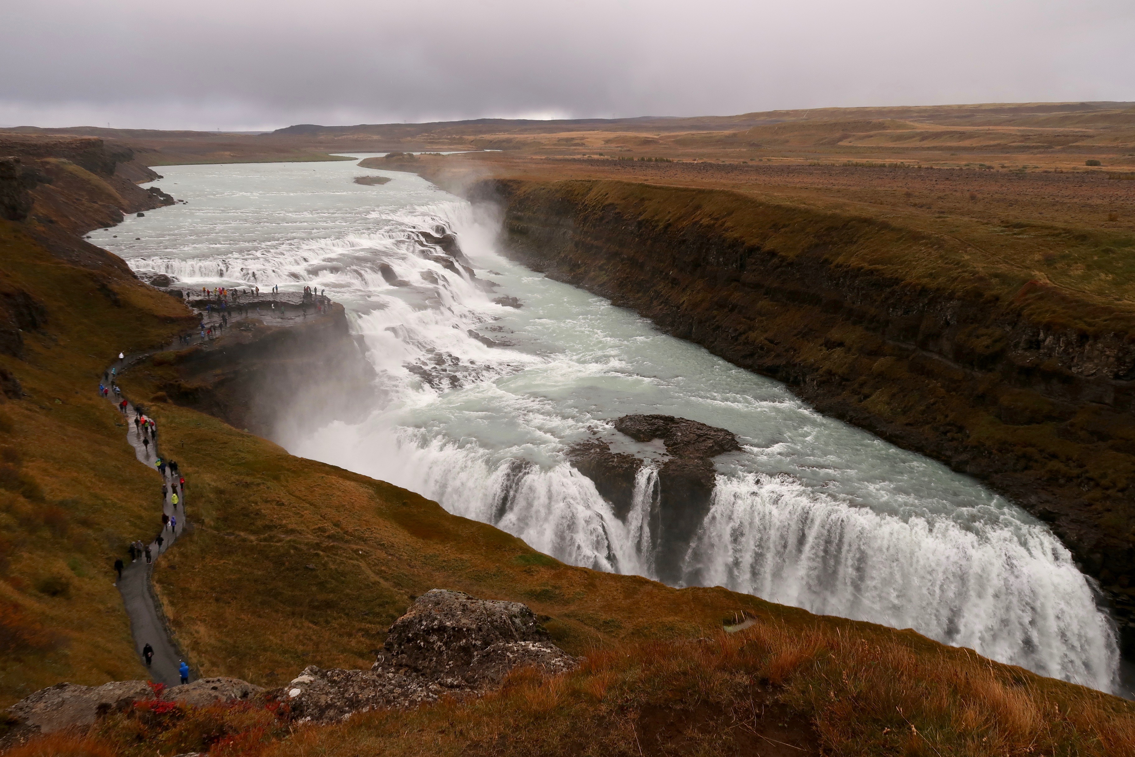 Gullfoss waterfall