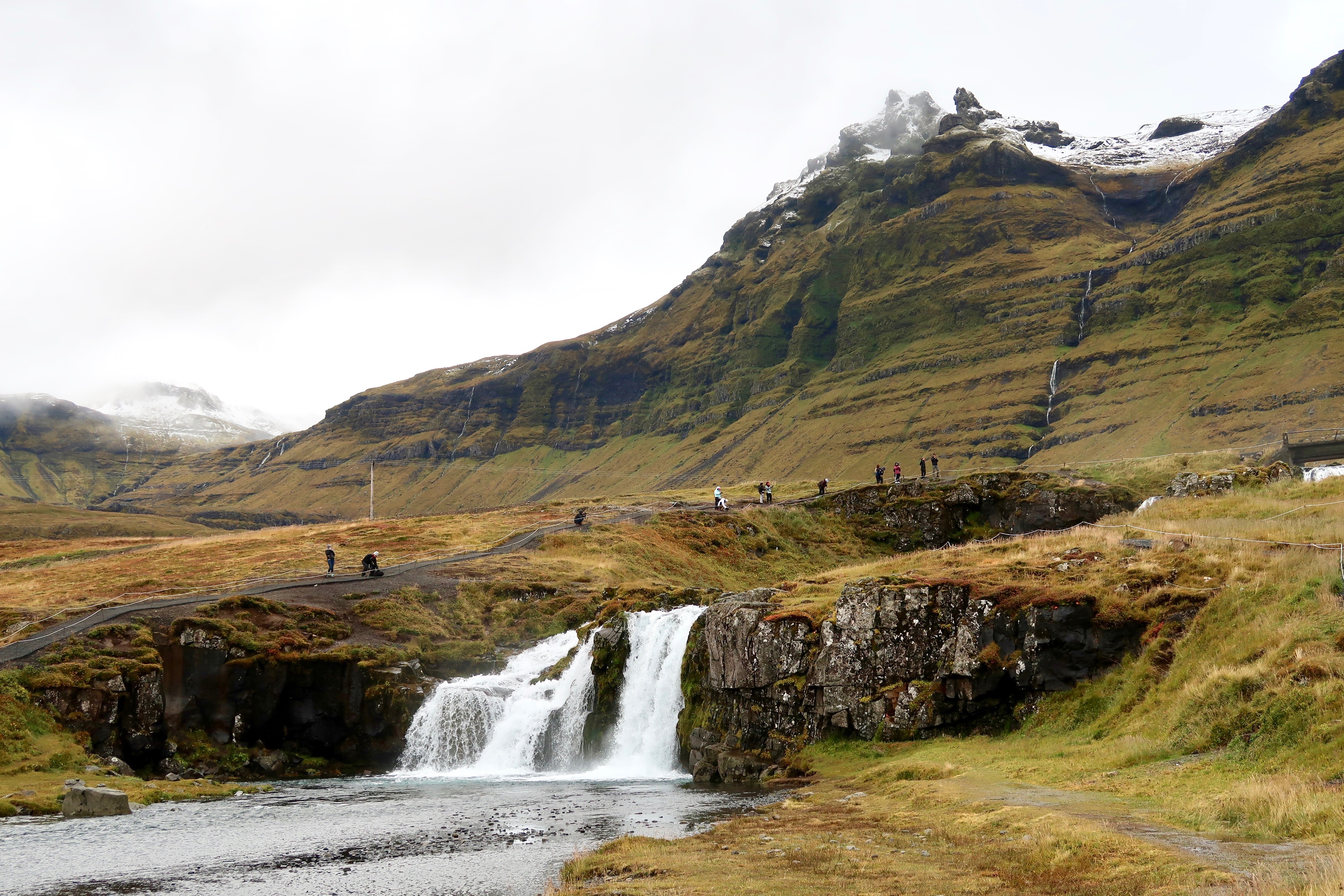 Mount Kirkjufell waterfall