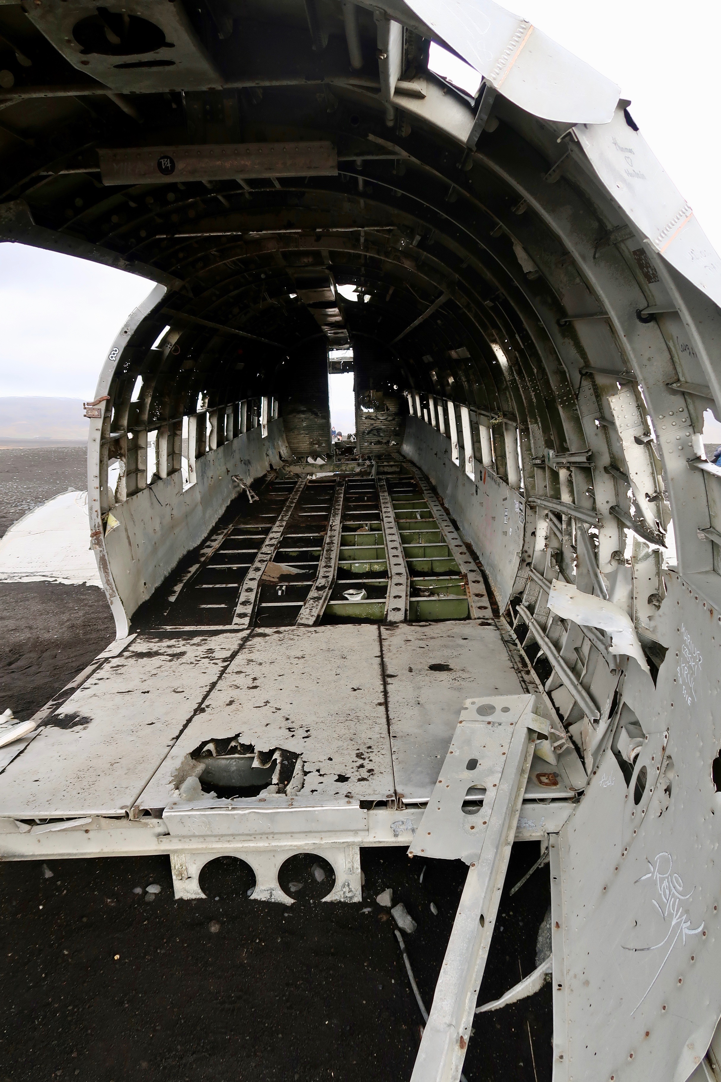 Plane wreck in Iceland