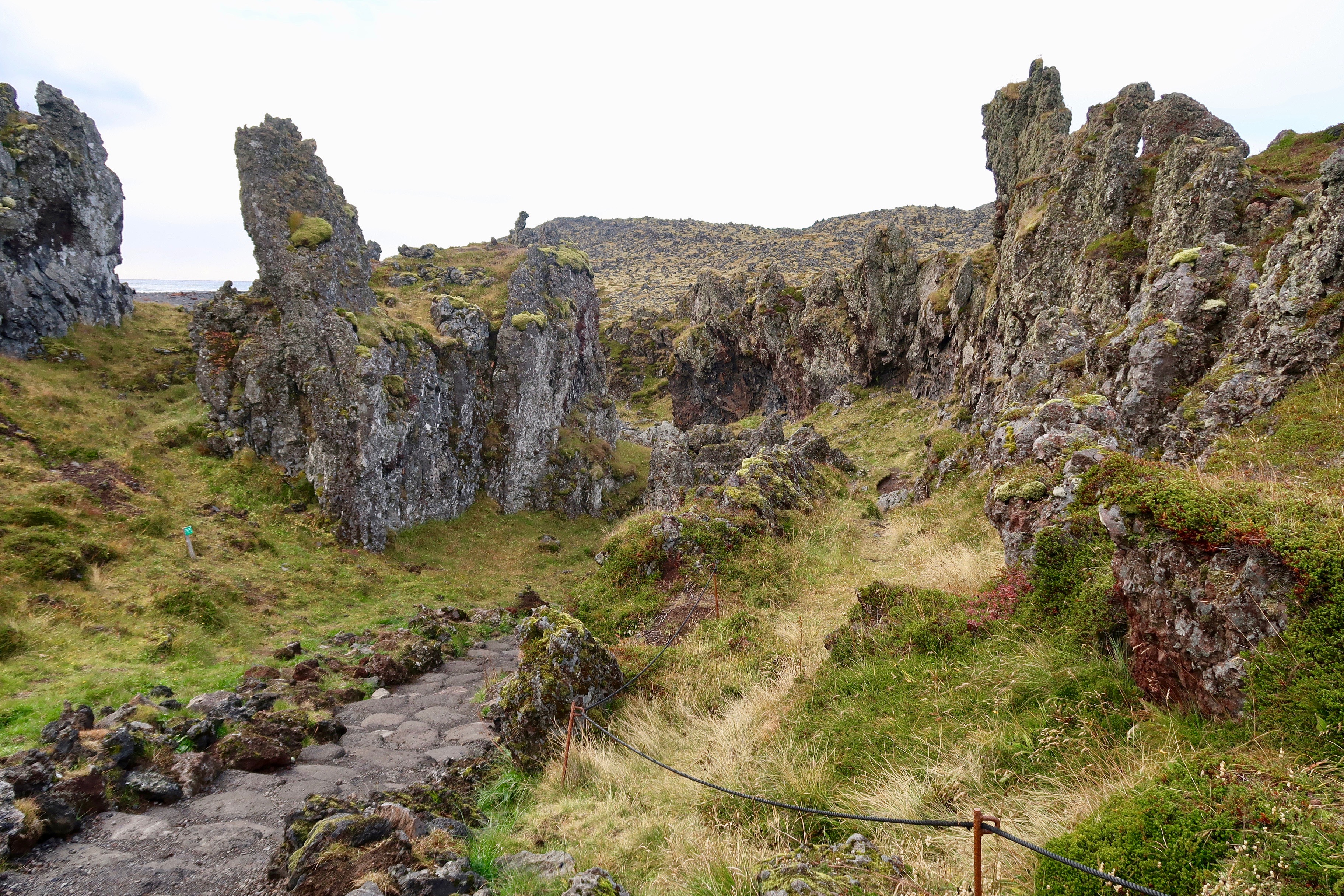 Reynisfjara path