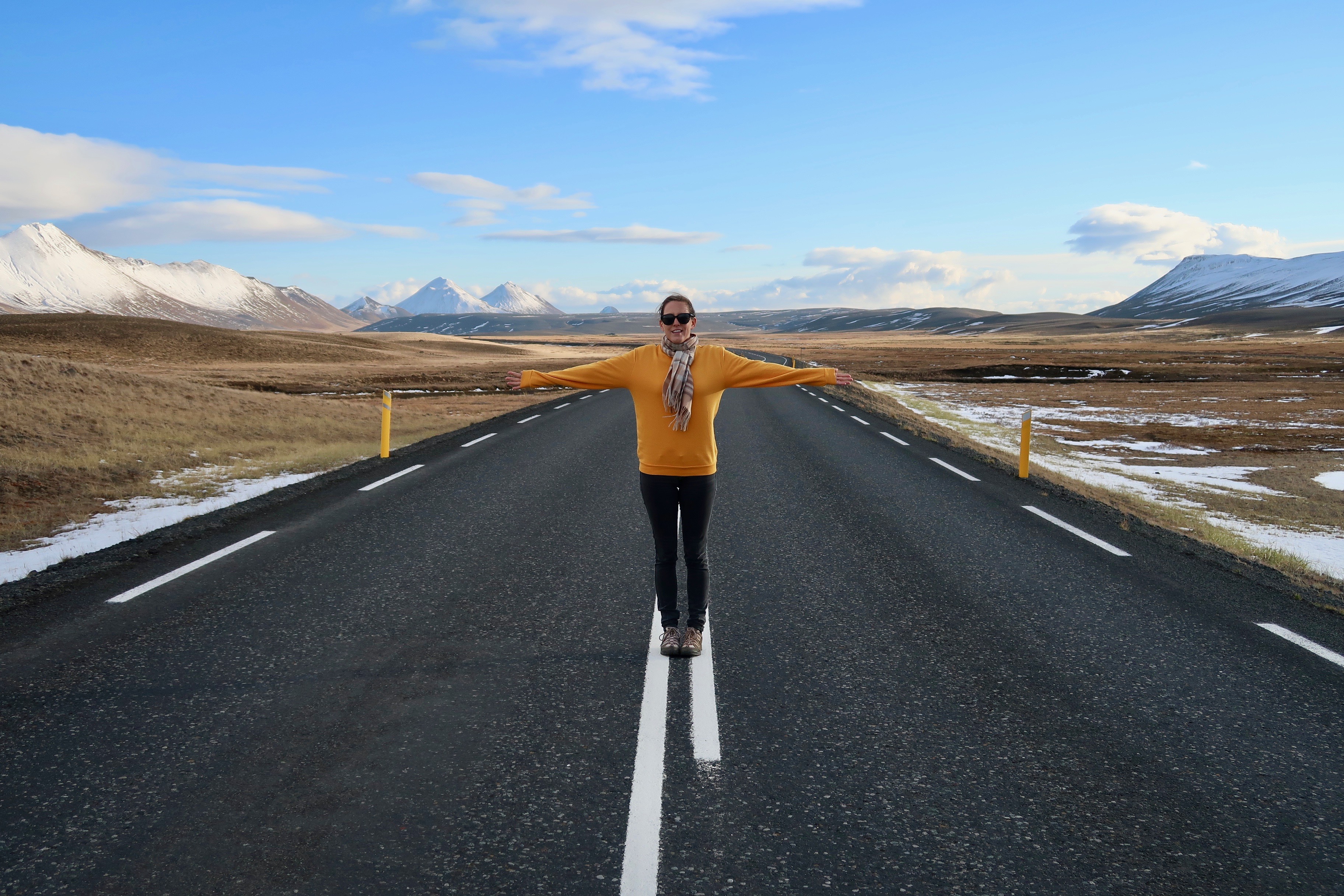 Claire Imaginarium during roadtrip in Icelnd