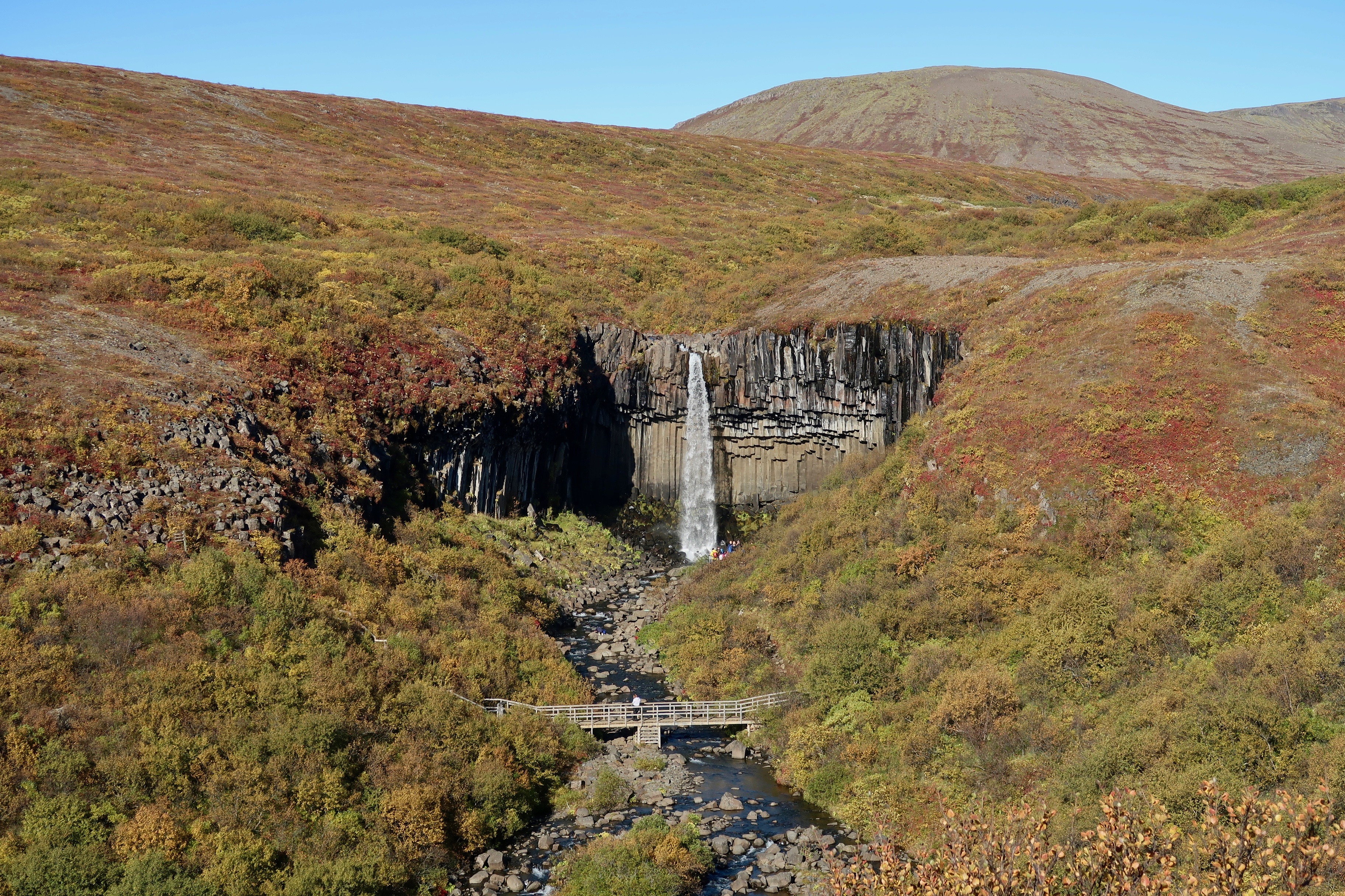Svartifoss waterfall