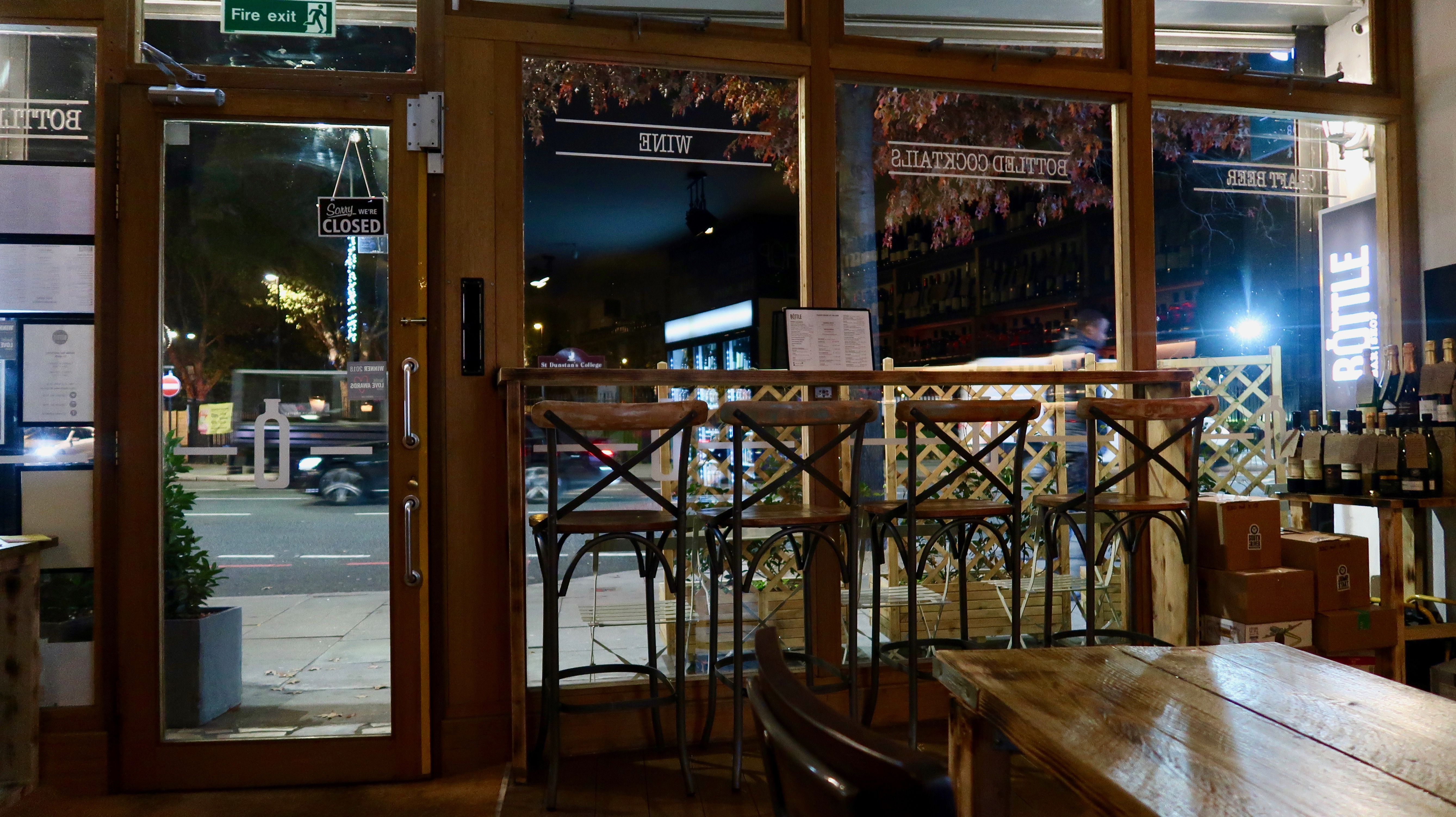 Bottle Bar and Shop London