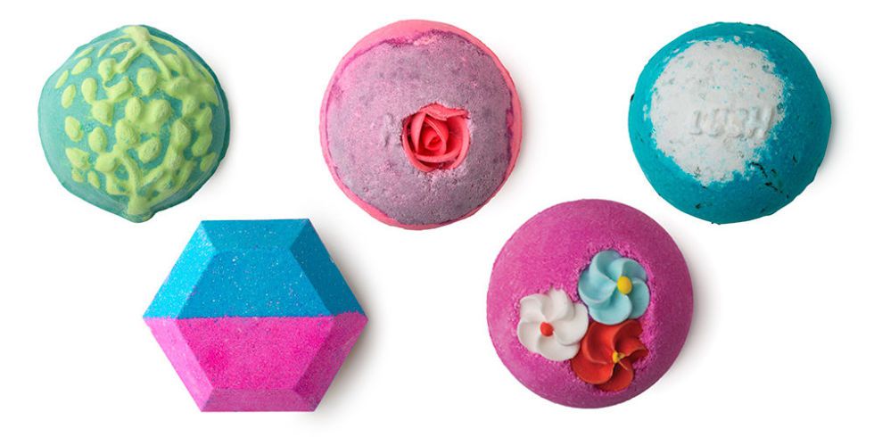 Lush bath bombs