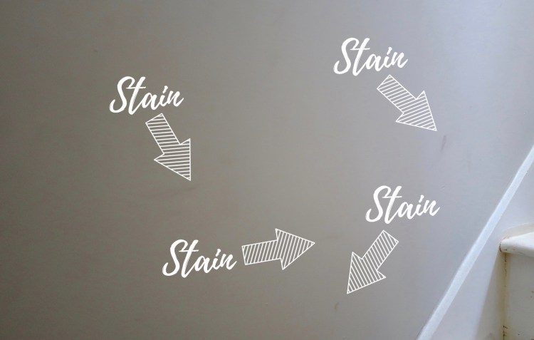 Matt paint in high traffic area