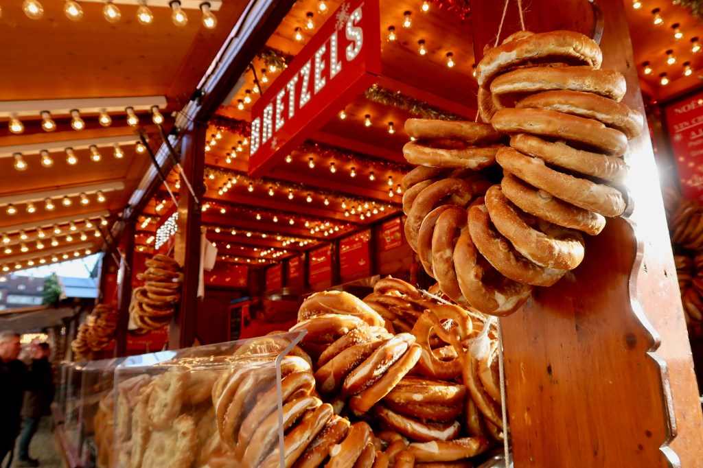 Pretzels Strasbourg Christmas Market