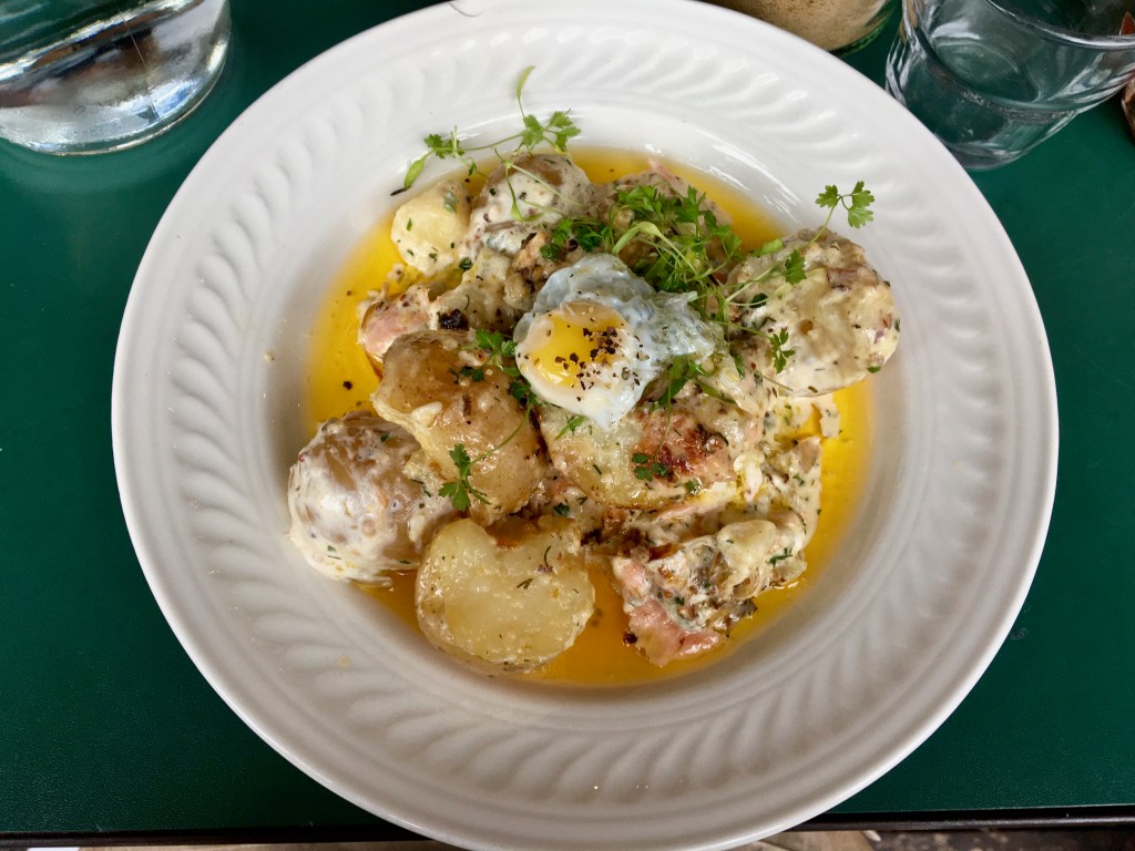 Ask For Janice salmon and potatoes