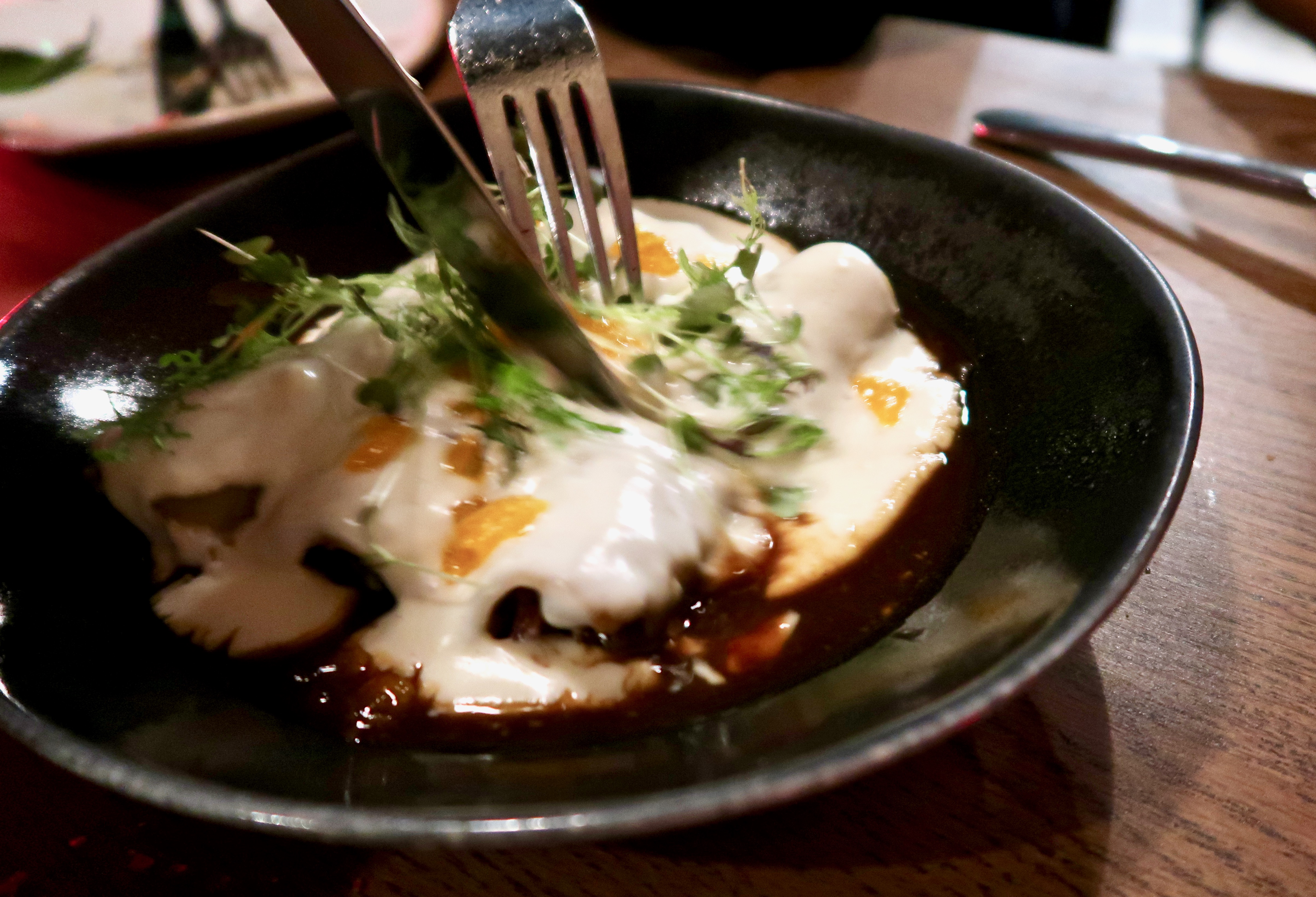 L'Oculto beef canelon