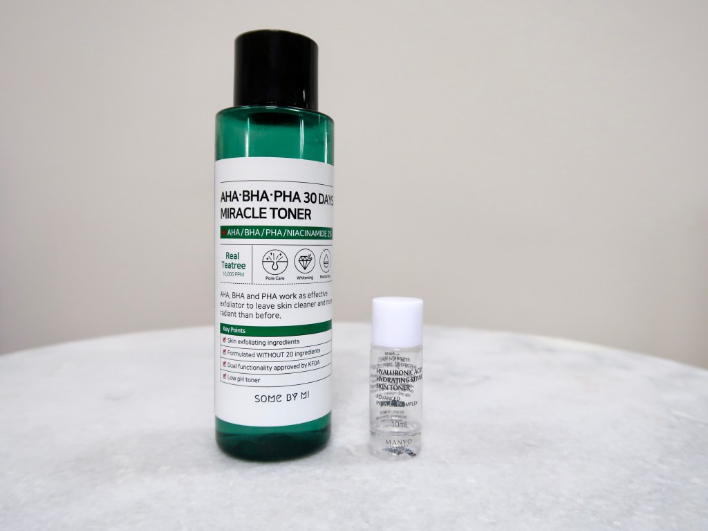 Korean skincare toners