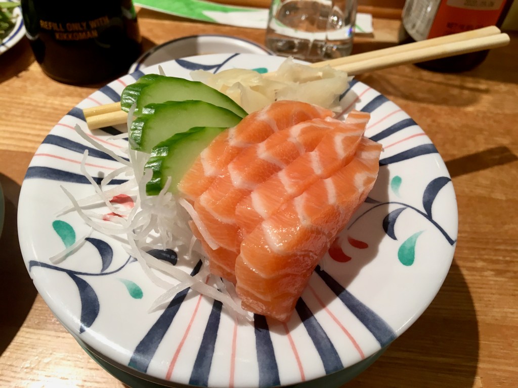 Kulu Kulu Sushi London sashimi