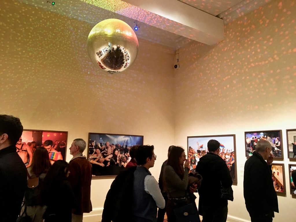 Martin Parr's Only Human exhibition disco ball