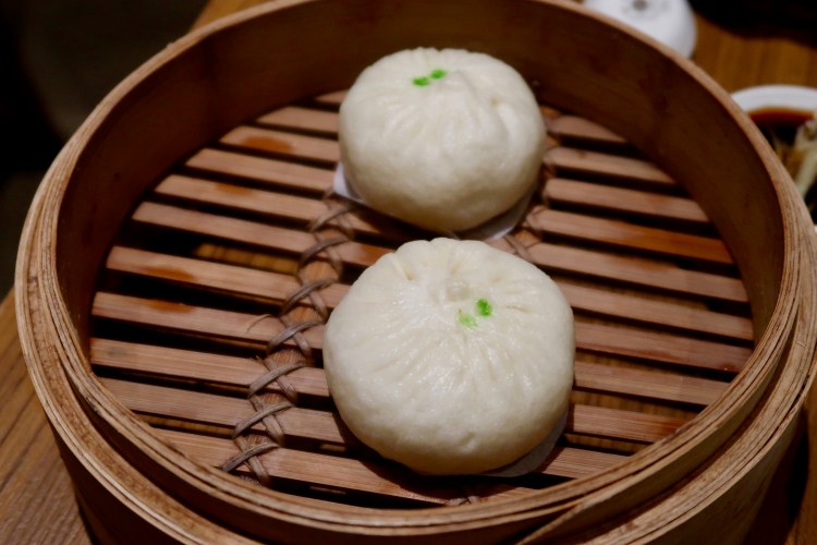 Din Tai Fung London pork and vegetable buns