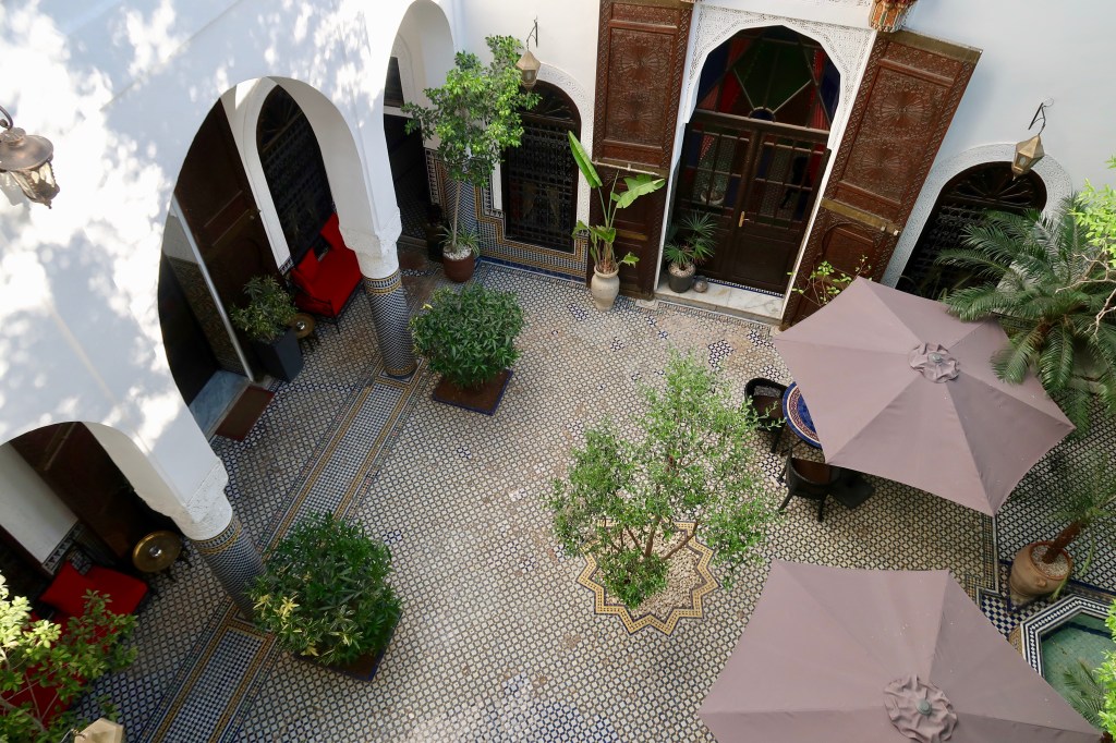 Riad Le Calife courtyard