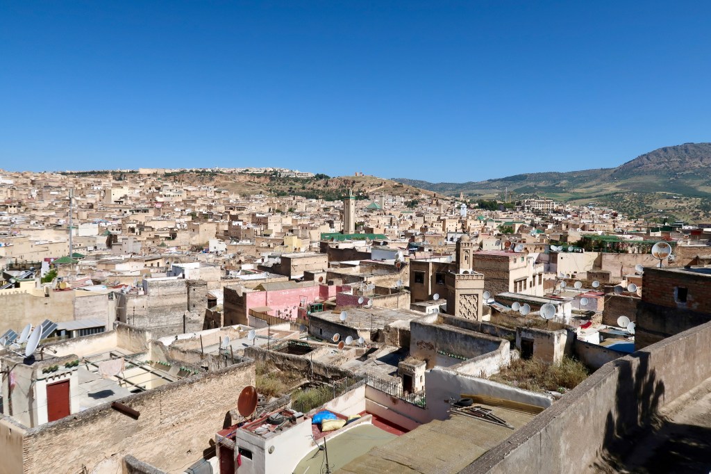 Riad Le Calife rooftop view