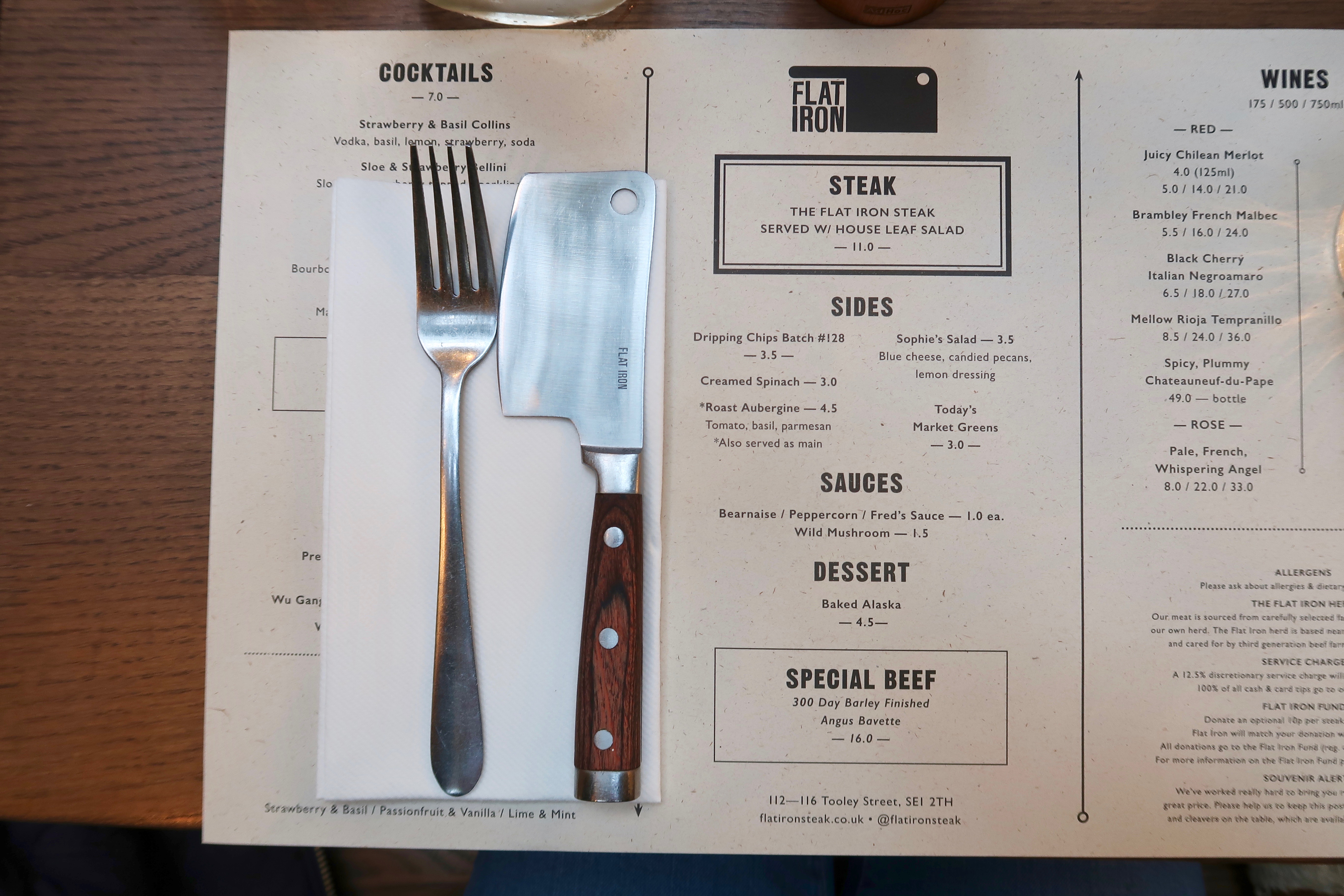 Flat Iron London Bridge